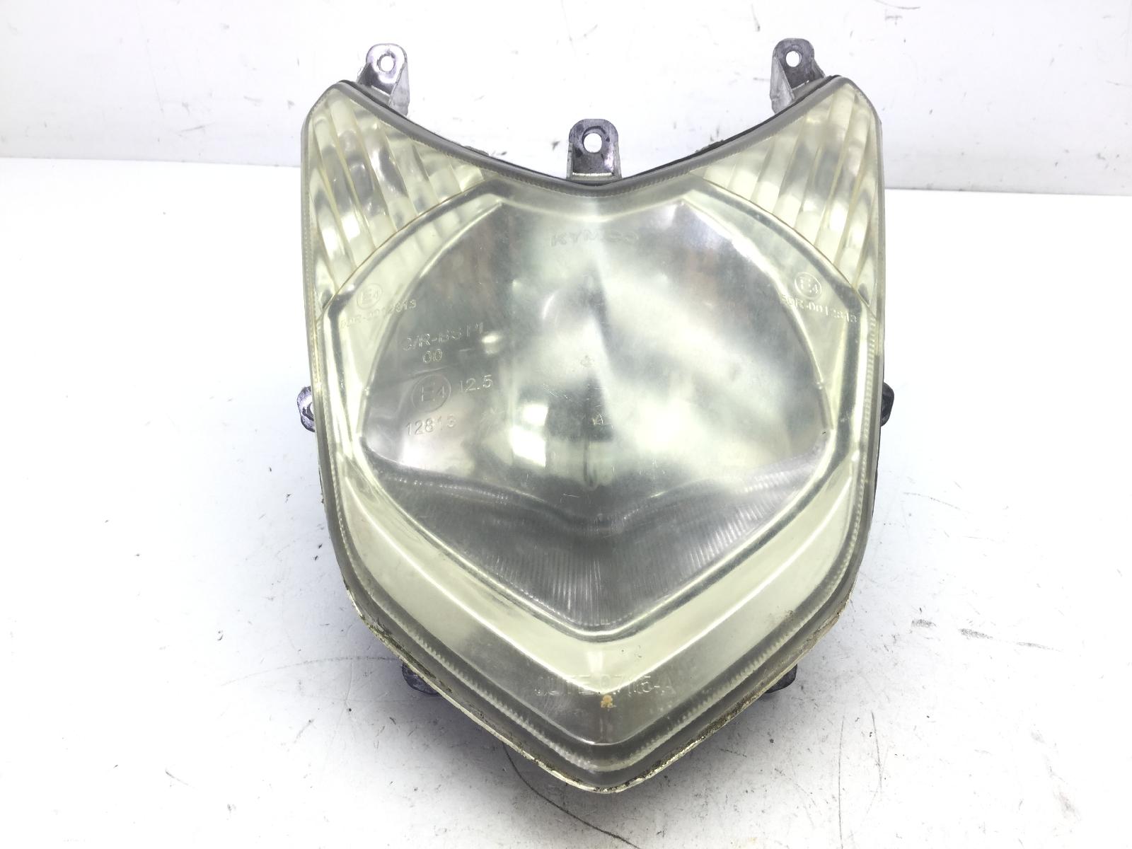 Kymco agility r16 i 200 faro fanale anteriore con vetro ingiallito 2010 2010 c31000