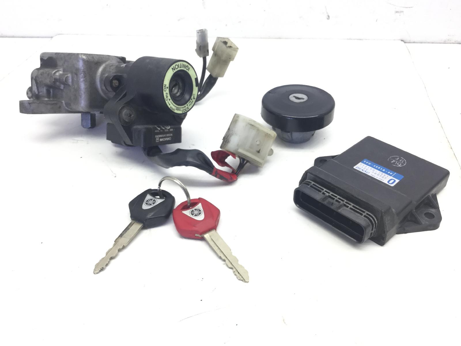 Yamaha t-max xp 500 blocchetto accensione chiavi tappo serbatoio centralina 2004 2004 sj031