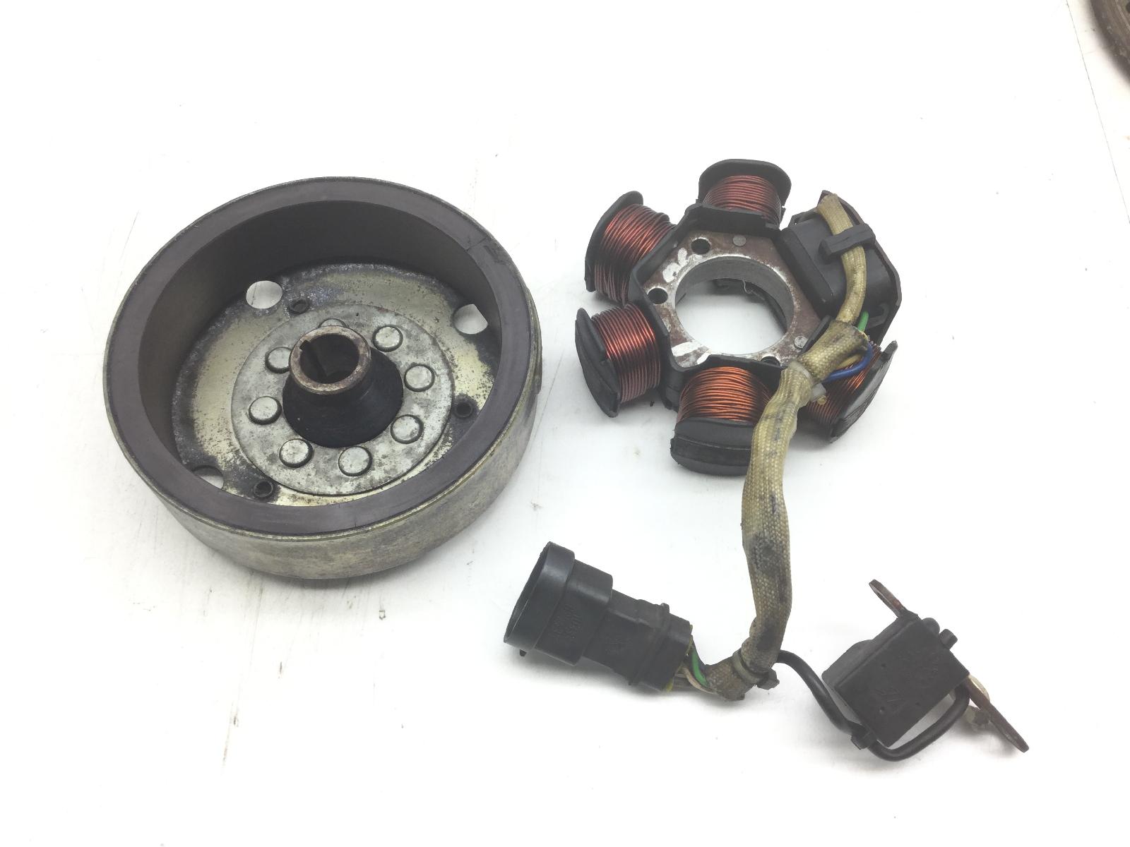 Piaggio nrg mc3 50 statore e volano generatore avviamento pick-up 2001 2004 c32000