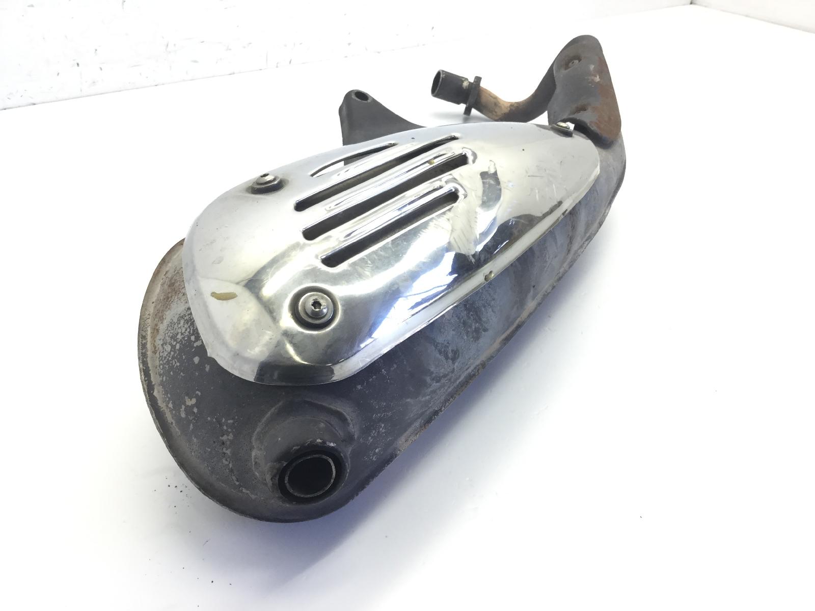 Piaggio liberty euro 3 125 scarico marmitta - ammaccatura su protezione 2006 2008 m38600