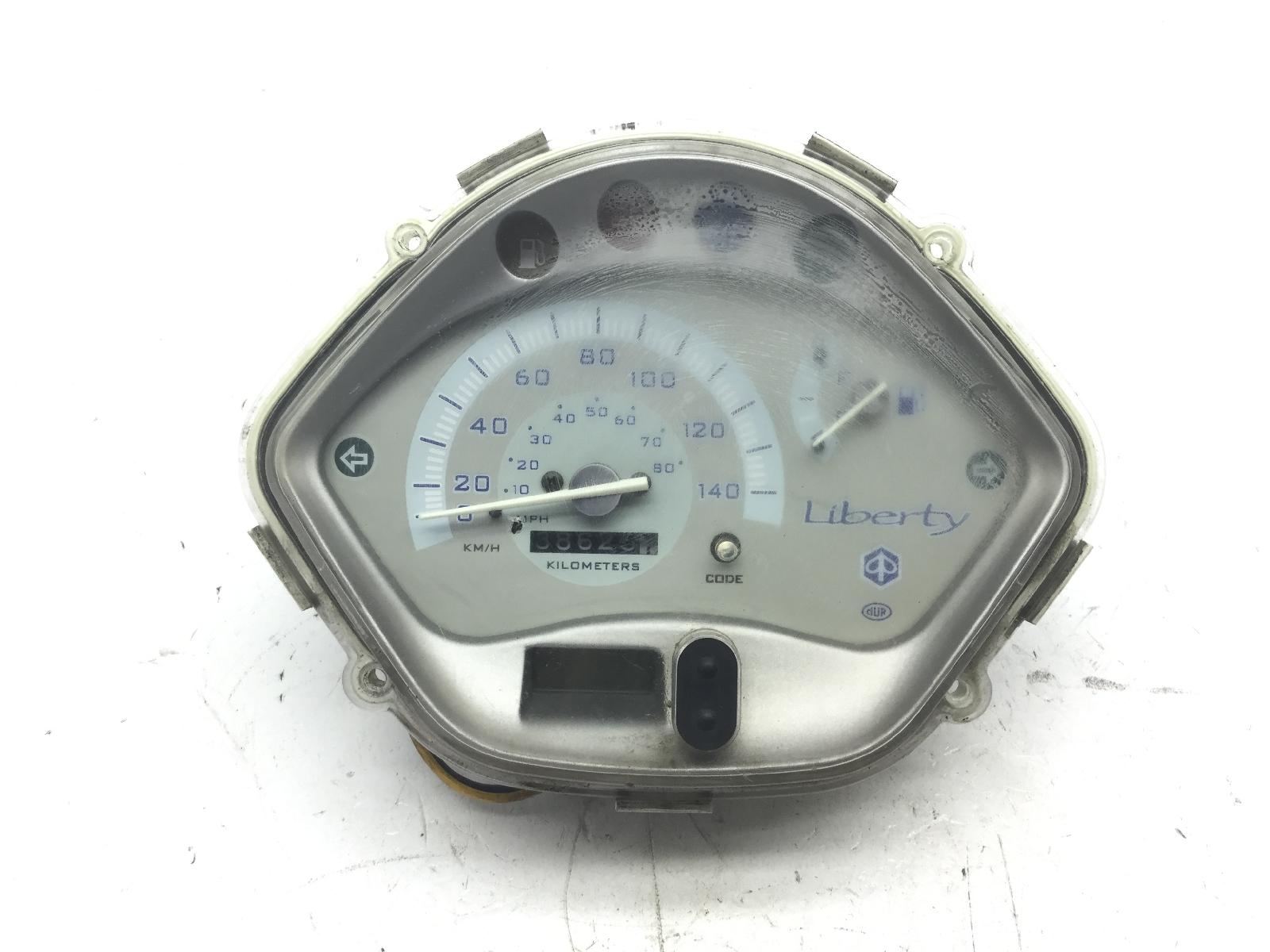 Piaggio liberty euro 3 125 strumentazione contachilometri con macchie 2006 2008 m38600