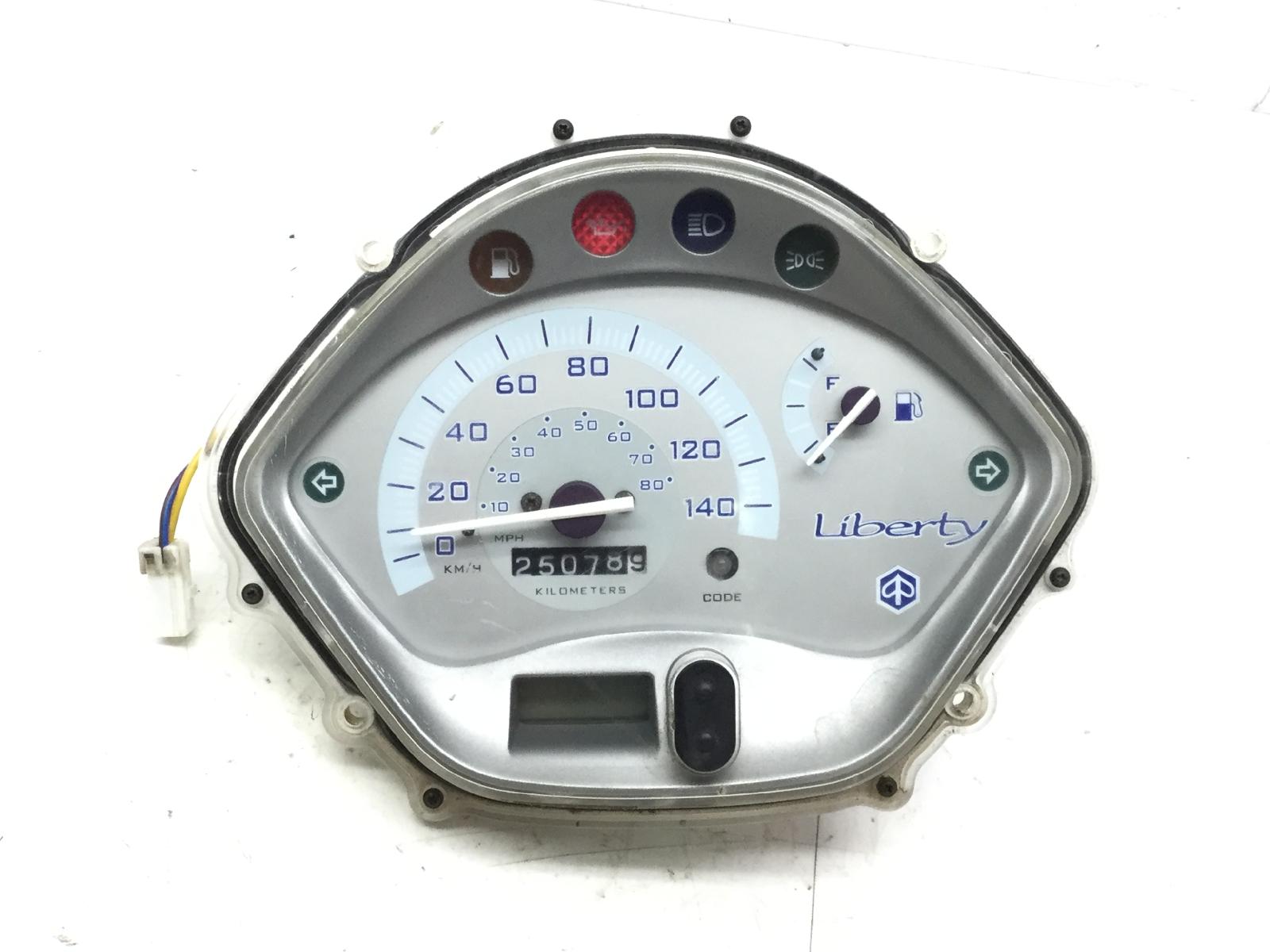 Piaggio liberty euro 3 125 strumentazione contachilometri tachimetro 2006 2008 m38600