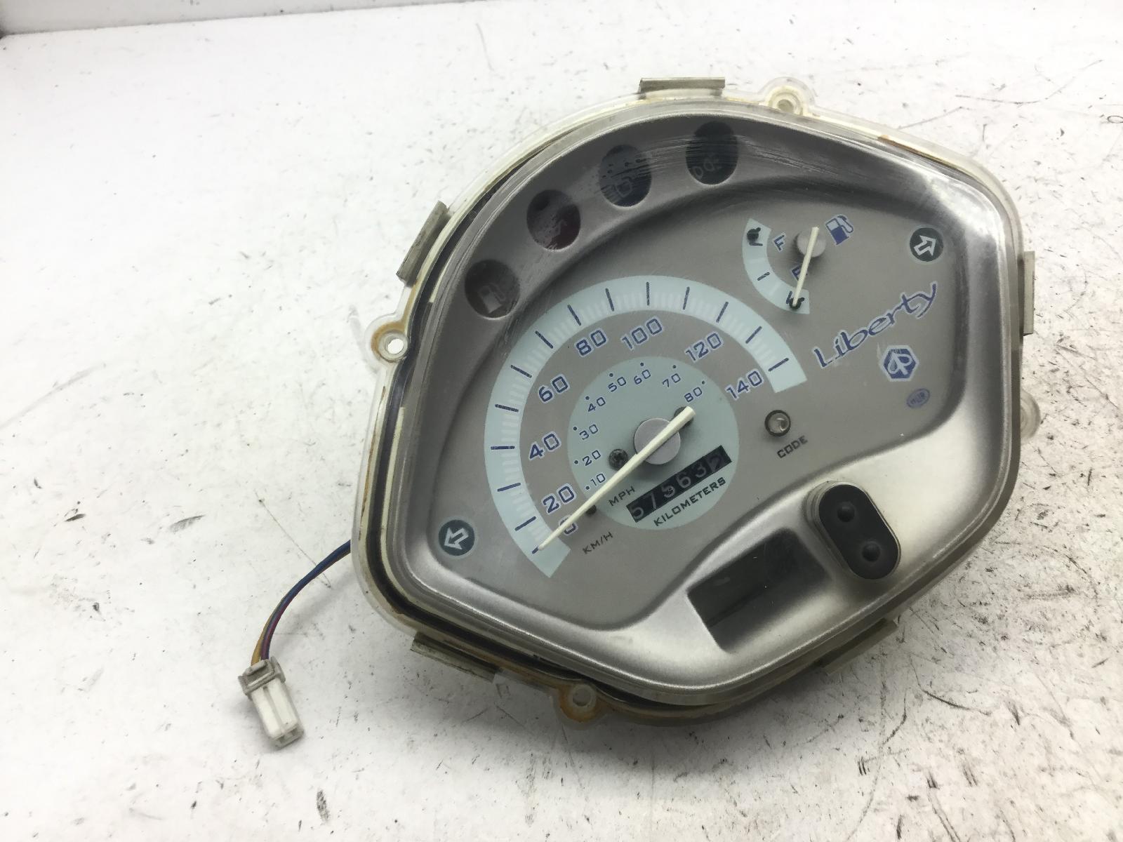 Piaggio liberty euro 3 125 strumentazione contachilometri tachimetro 2006 2008 m38600