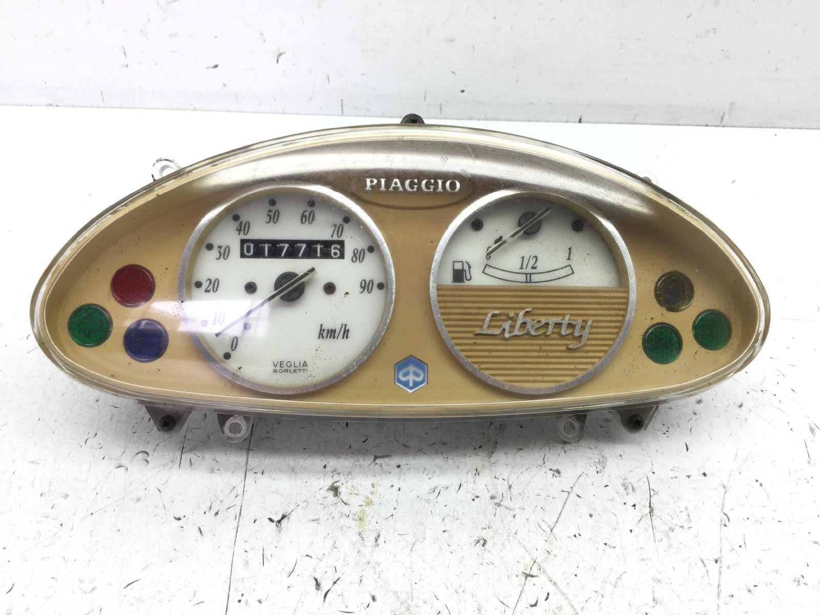 Piaggio liberty 4t 50 strumentazione contachilometri 2000 2002 c282