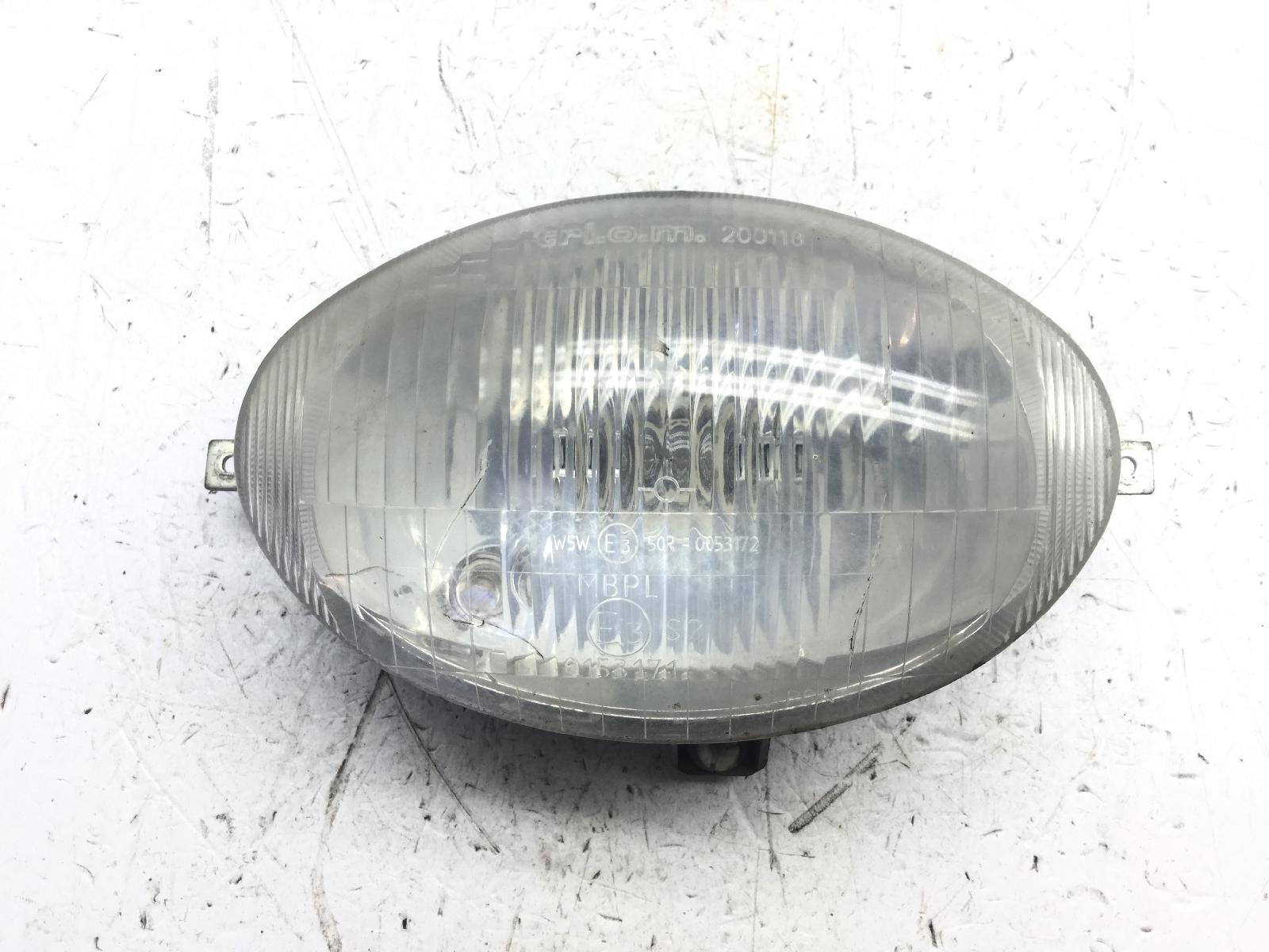 Piaggio liberty 4t 50 faro fanale anteriore con graffi su vetro 2000 2002 c28200