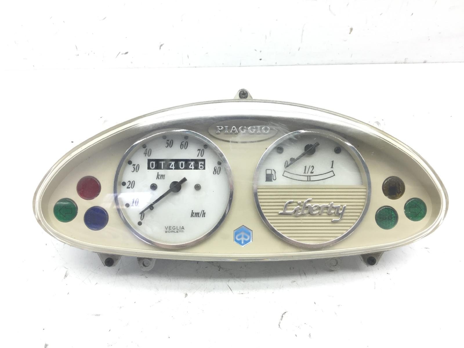 Piaggio liberty 4t 50 strumentazione contachilometri gruppo strumenti 2000 2002 c373
