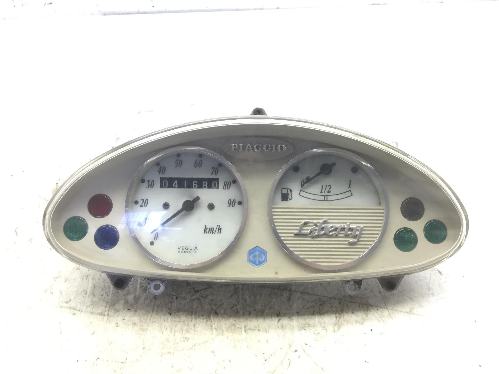 Piaggio liberty 4t 50 strumentazione contachilometri gruppo stumenti 2000 2002 c2820