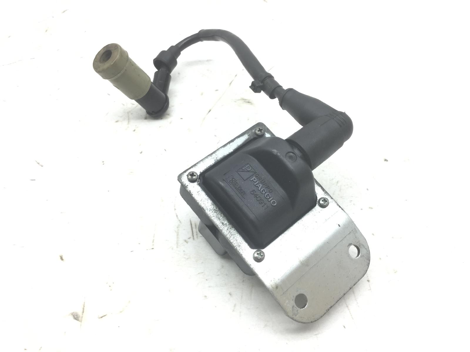 Piaggio beverly 4t 4v ie 300 bobina accensione con cavo pipetta candela 2010 2016 m69200