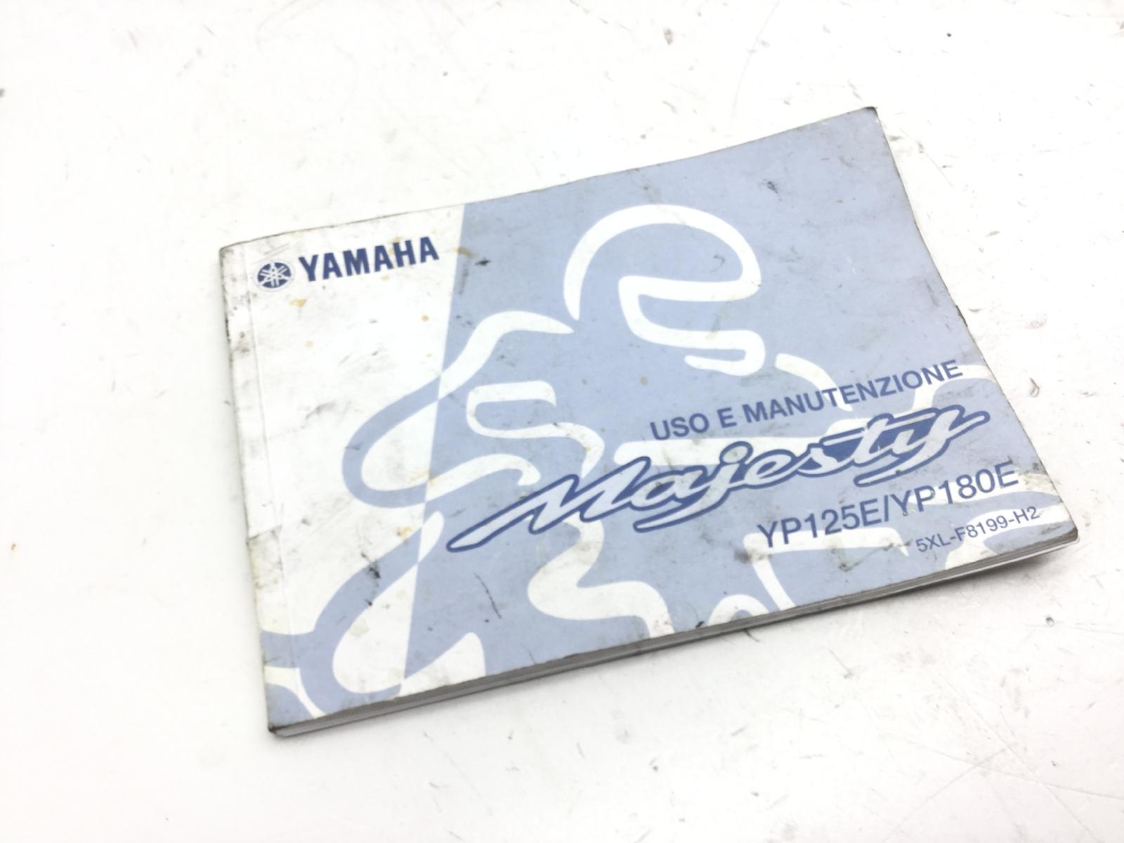 Yamaha majesty yp 125 manuale uso e manutenzione 2003 2005 se066