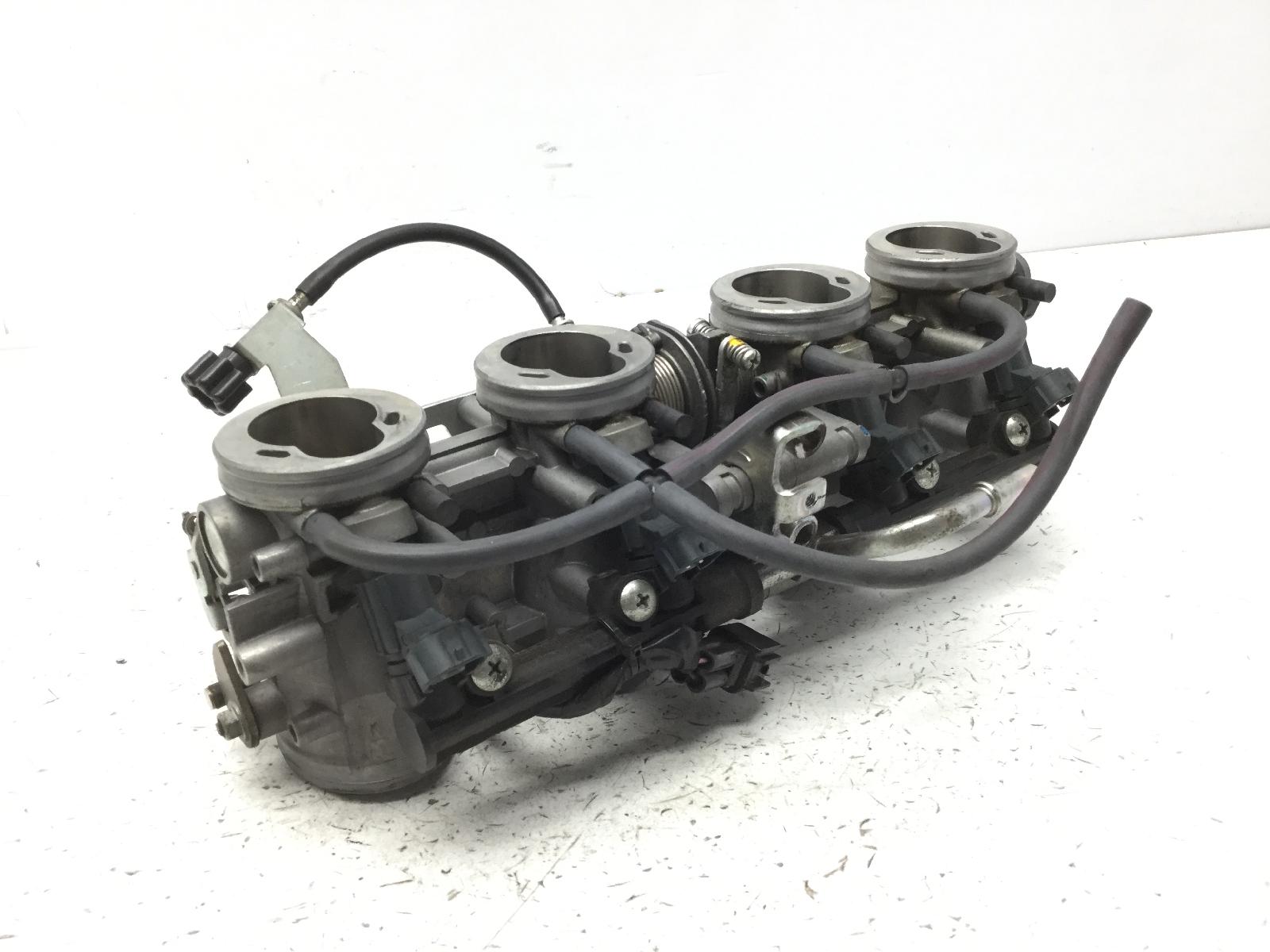 Kawasaki z750 750 gruppo corpo farfallato e iniettori 2008 2008 zr750lla