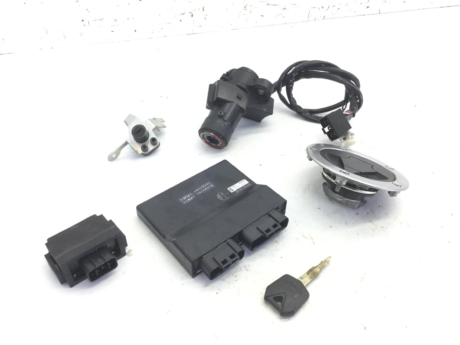 Kawasaki z750 750 blocchetto accensione e chiave 2008 2008 zr750lla