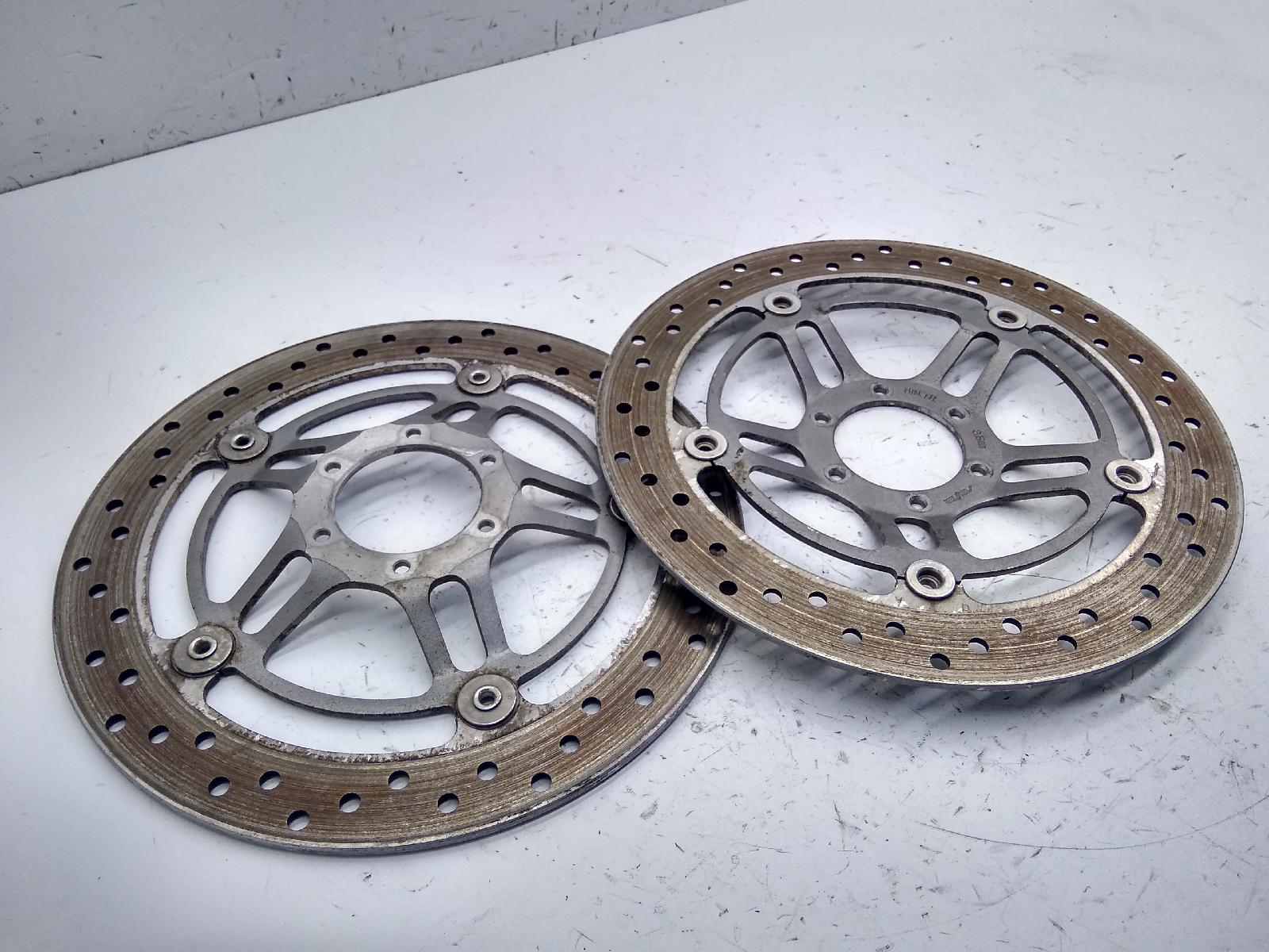Honda cbr f 600 coppia dischi freno anteriori 295mm 1998 1998 pc31a5wm