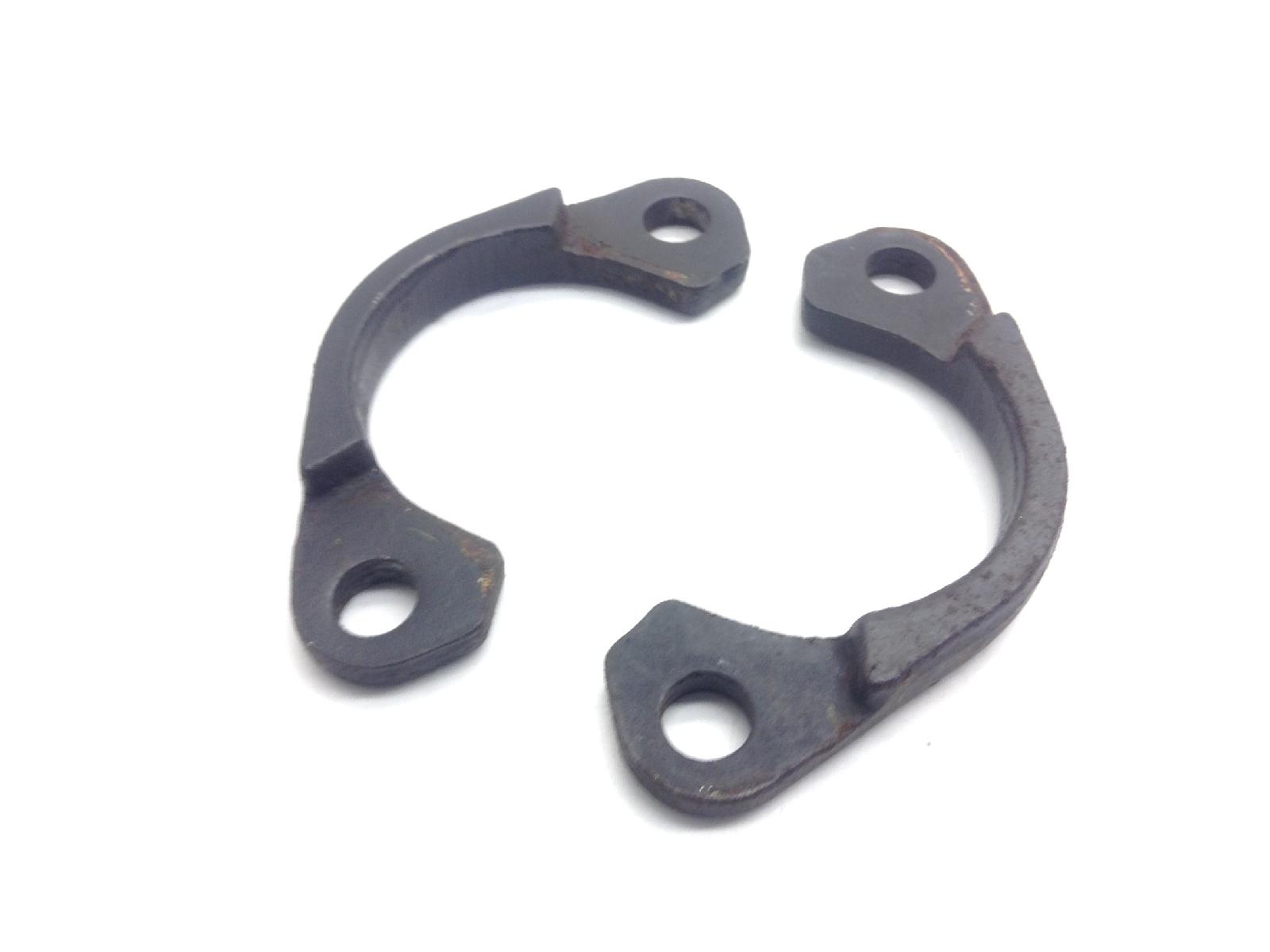 Kawasaki er-5 500 coppia flange collettore scarico marmitta 1997 2000 er500aaa