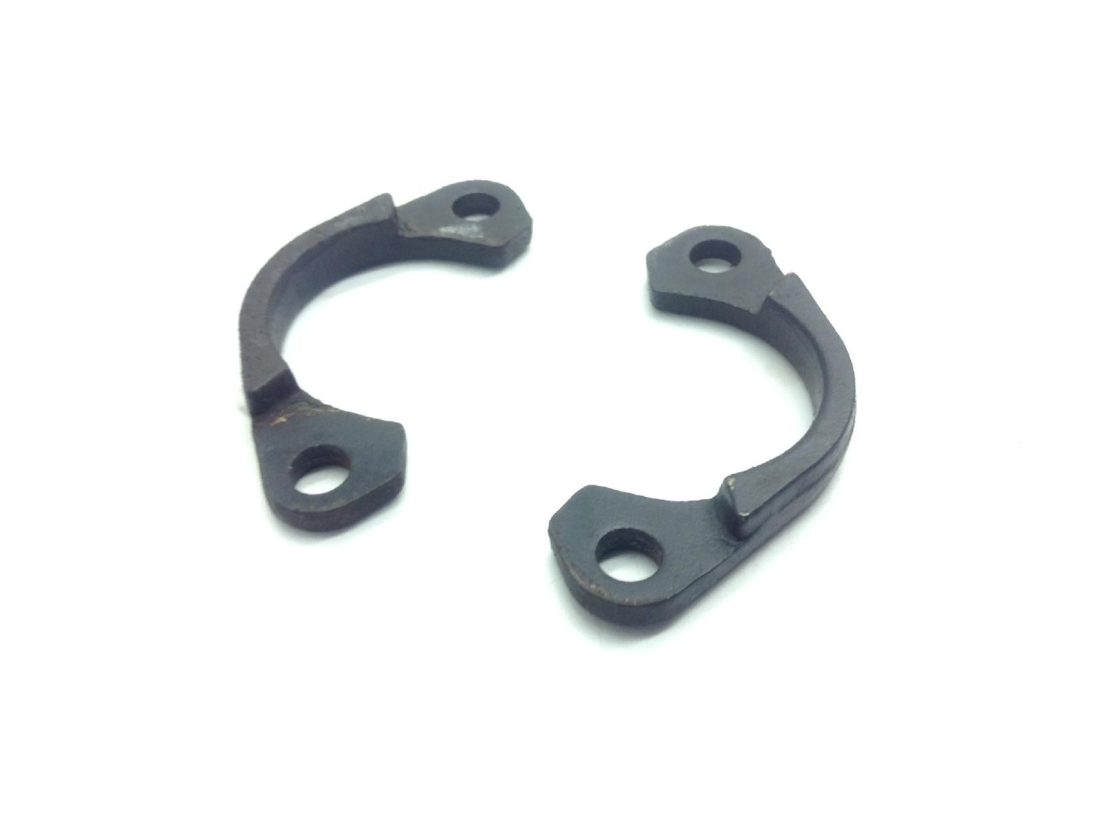 Kawasaki er-5 500 coppia flange collettore scarico marmitta 1997 2000 er500aaa