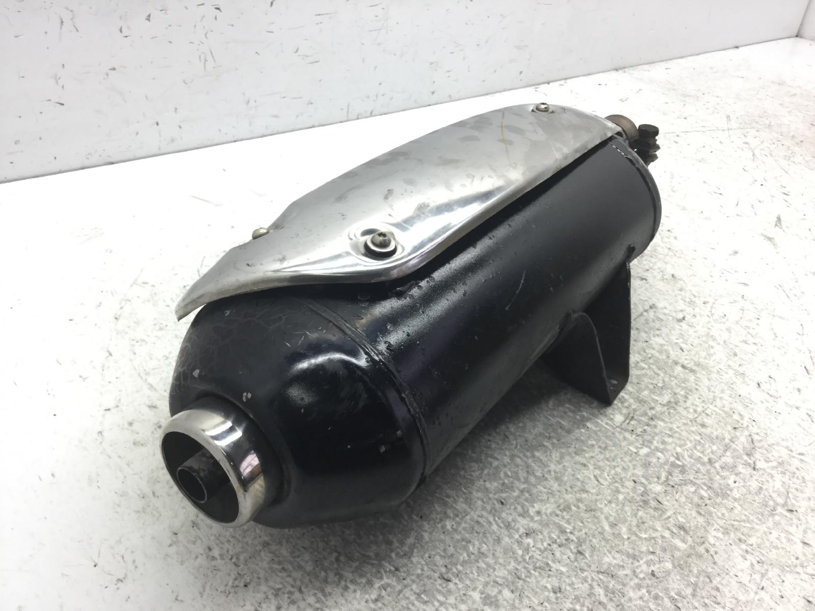 Aprilia scarabeo light 125 scarico marmitta terminale - ammaccaura 2007 2007 rb000