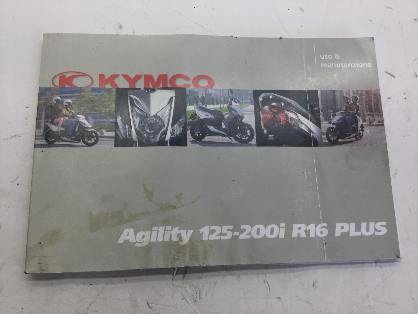 Kymco agility i plus 200 manuale uso e manutenzione 2014 2018 c32000