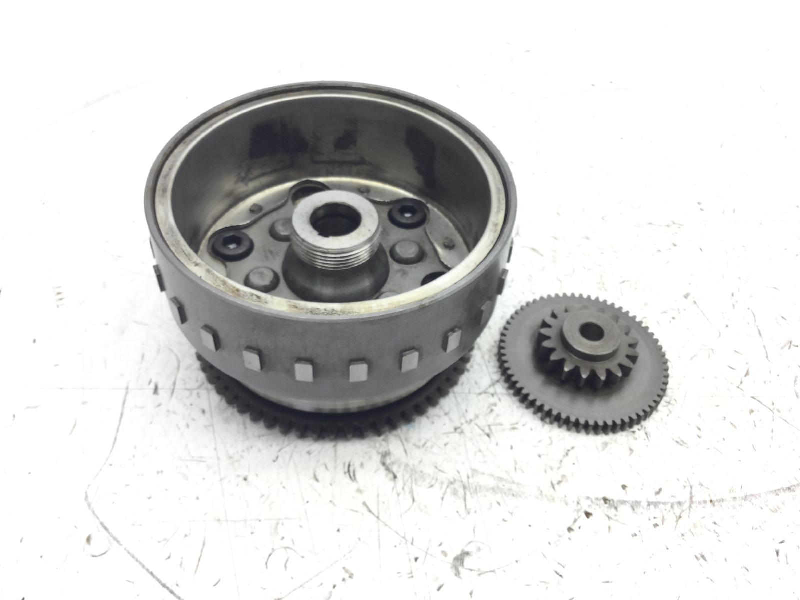 Aprilia scarabeo ie light 125 volano ruota libera e ingranaggio avviamento 2009 2009 rbg00