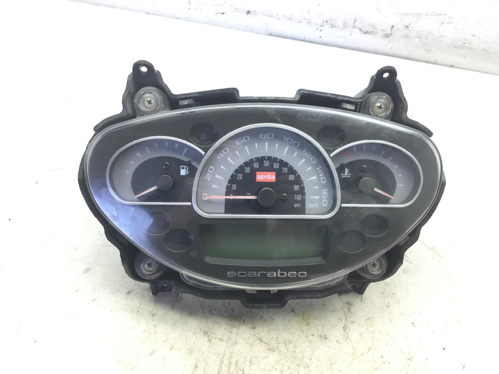 Aprilia scarabeo ie light 125 strumentazione contachilometri strumenti 2009 2009 rbg00