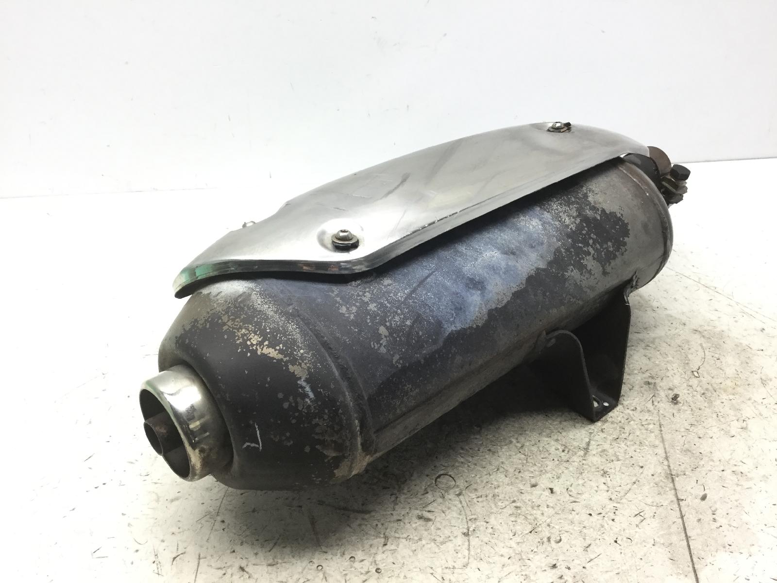 Aprilia scarabeo ie light 125 terminale scarico marmitta protezione calore 2009 2009
