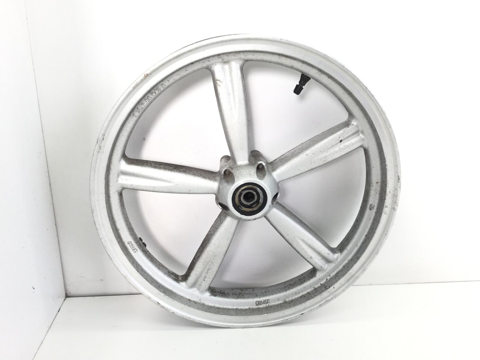 Aprilia scarabeo ie light 125 cerchio ruota anteriore 16 x 2.50 2009 2009 rbg00
