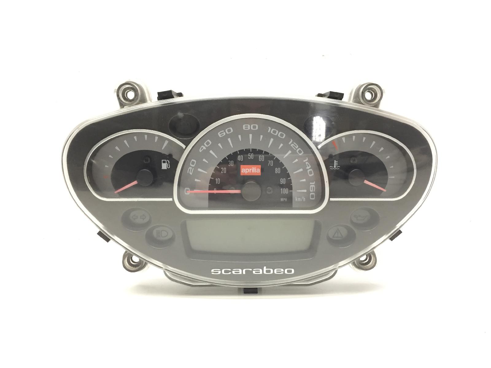 Aprilia scarabeo ie light 125 strumentazione contachilometri tachimetro 2009 2009 rbg00