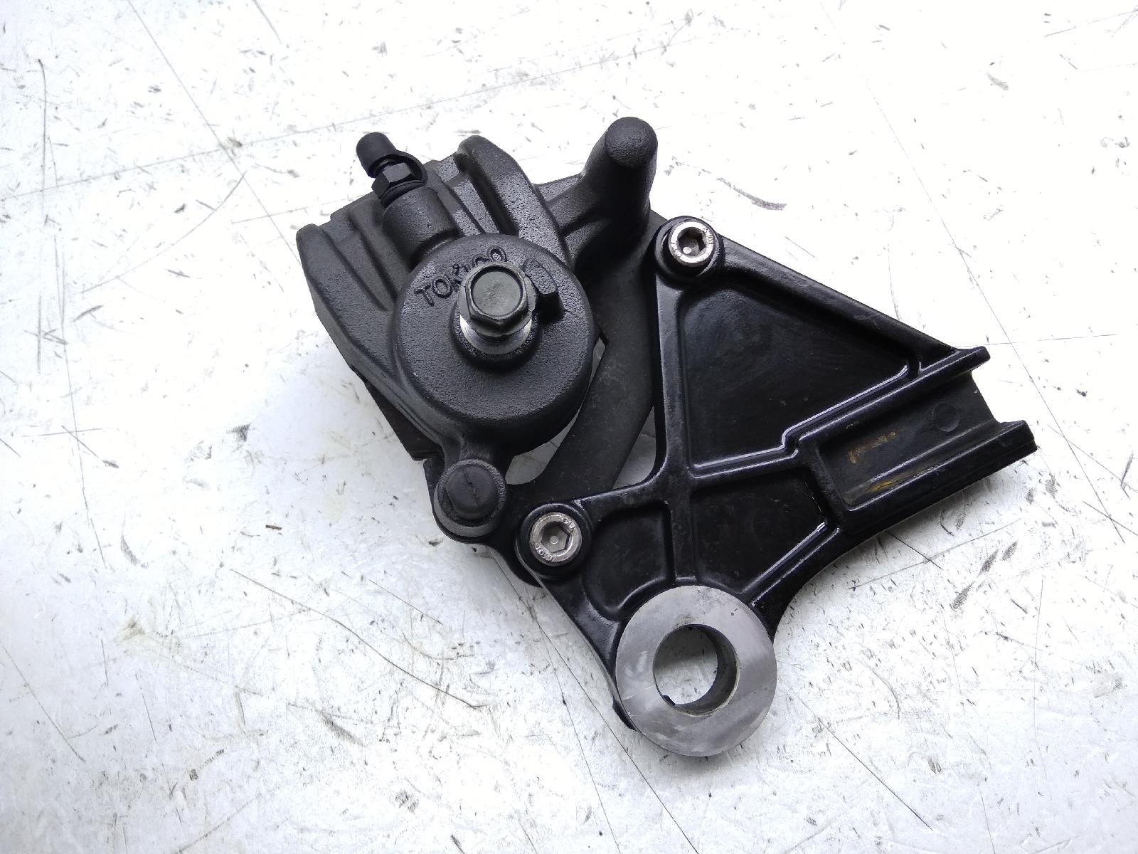 Kawasaki er-6n 650 pinza freno posteriore con staffa supporto 2006 2008 er650aaa