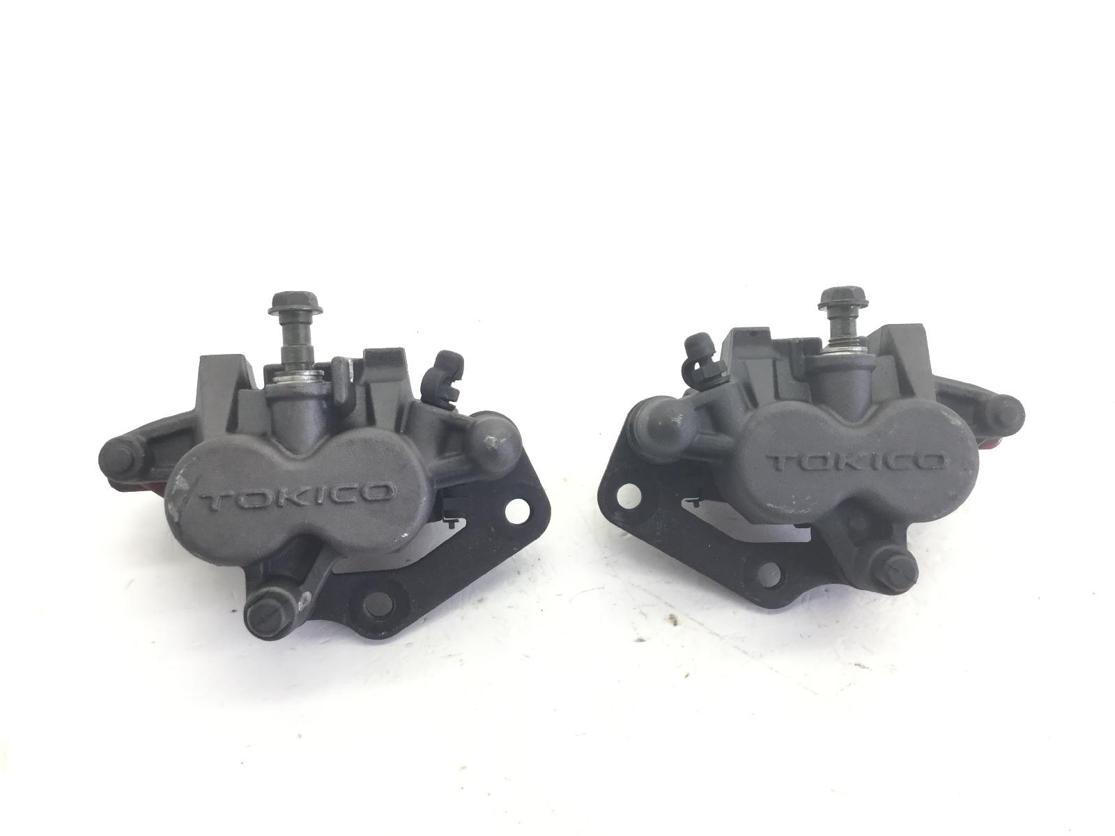 Kawasaki er-6n 650 coppia pinze freno anteriori - interasse supporti: 55 mm 2006 2008 er650aaa