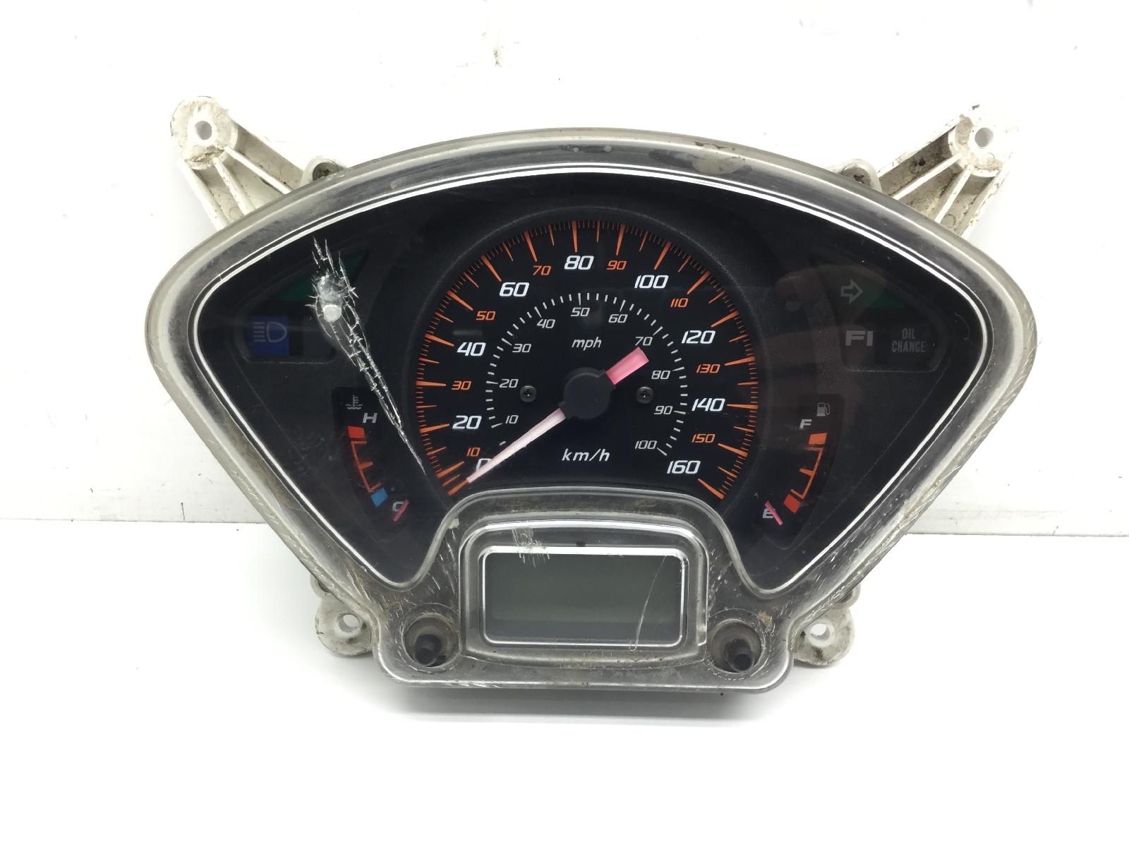 Honda pantheon 150 strumentazione contachilometri con crepa 2003 2003 zdckf06a03f