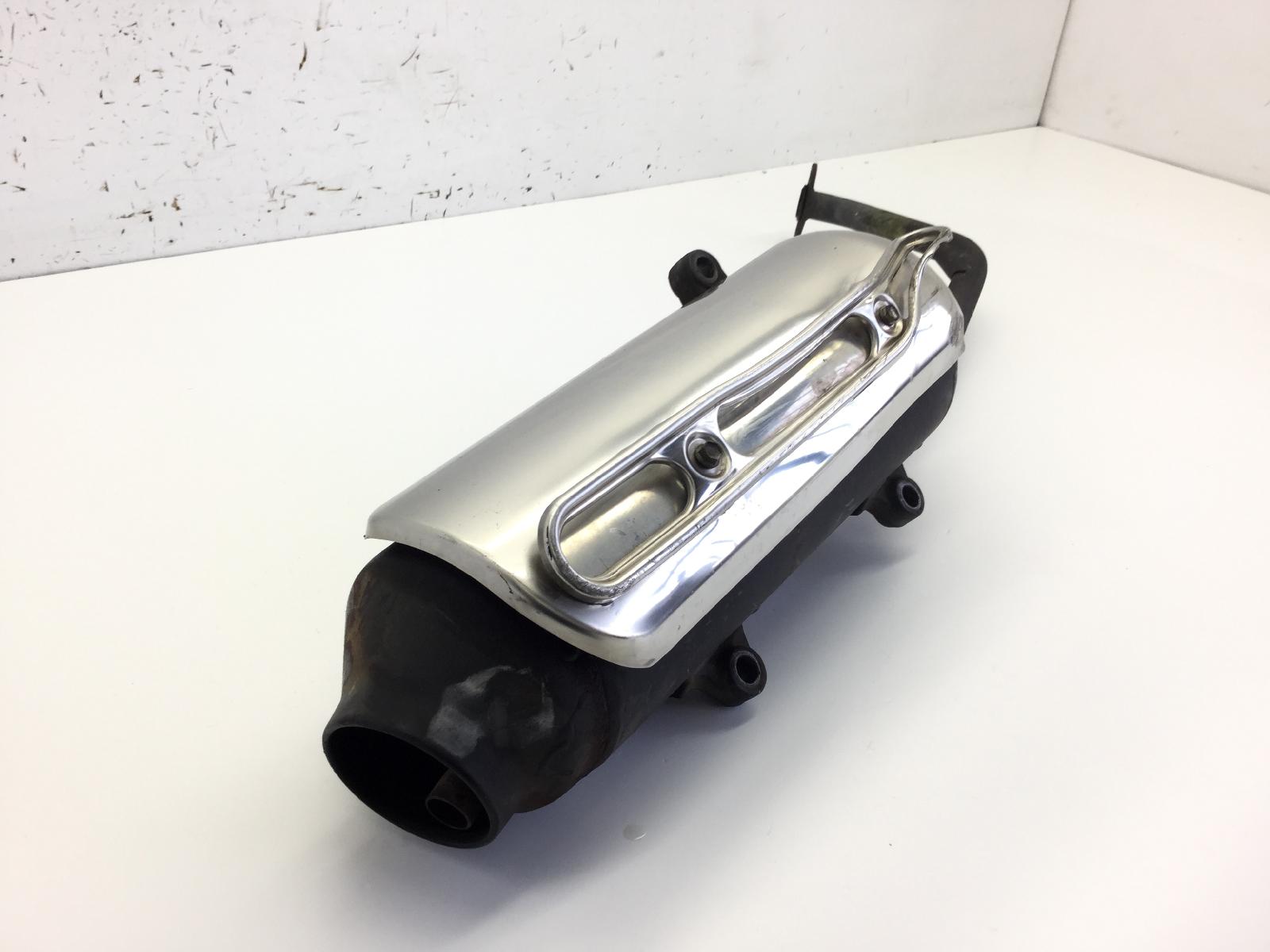 Honda pantheon 150 scarico marmitta - ammaccatura su protezione calore 2003 2003 zdckf06a03f