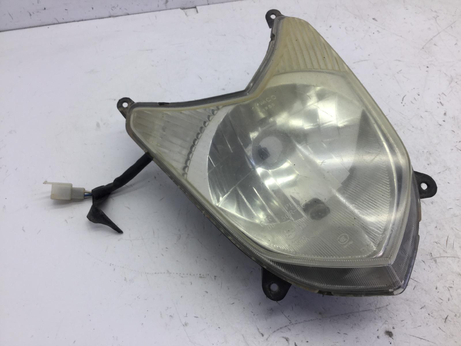 Kymco agility r12 50 faro fanale anteriore leggermente ingiallito 2005 2005 u60000