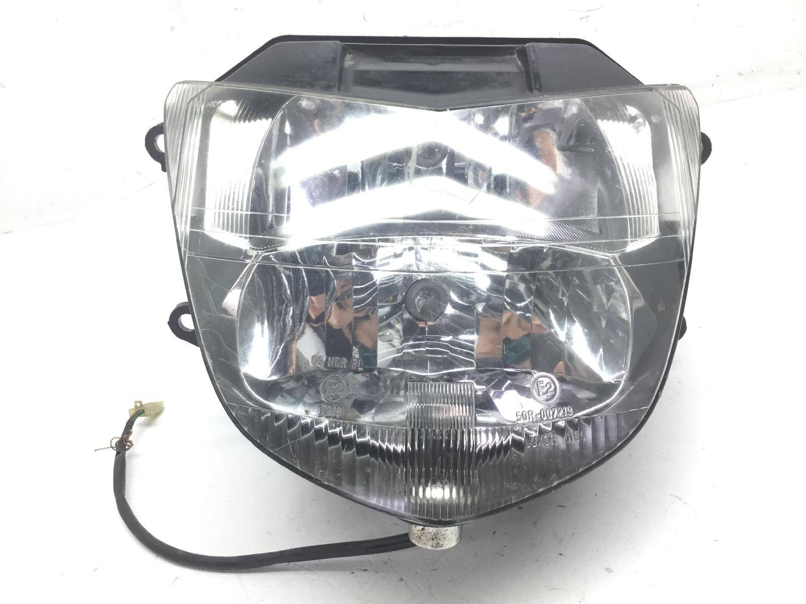 Honda pantheon 2t 125 faro fanale anteriore gruppo ottico e lievi graffi 1998 1998 zdcjf05a0wf