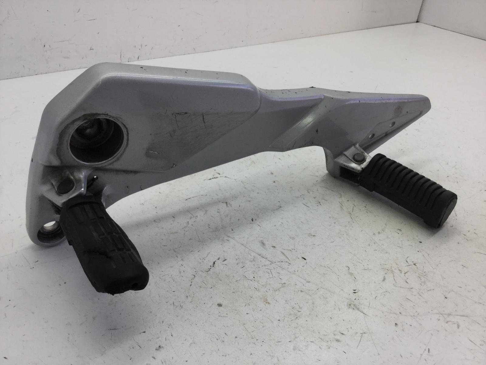 Honda transalp xl v 650 pedane poggiapiedi sinistre + supporto 2003 2003 rd11a03e