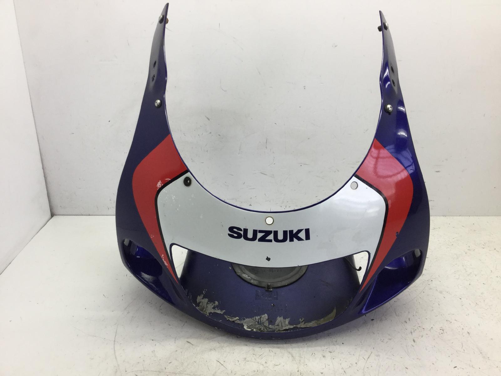 Suzuki gsx-r 600 carena cupolino scudo anteriore con crepa 1998 1998 ad111