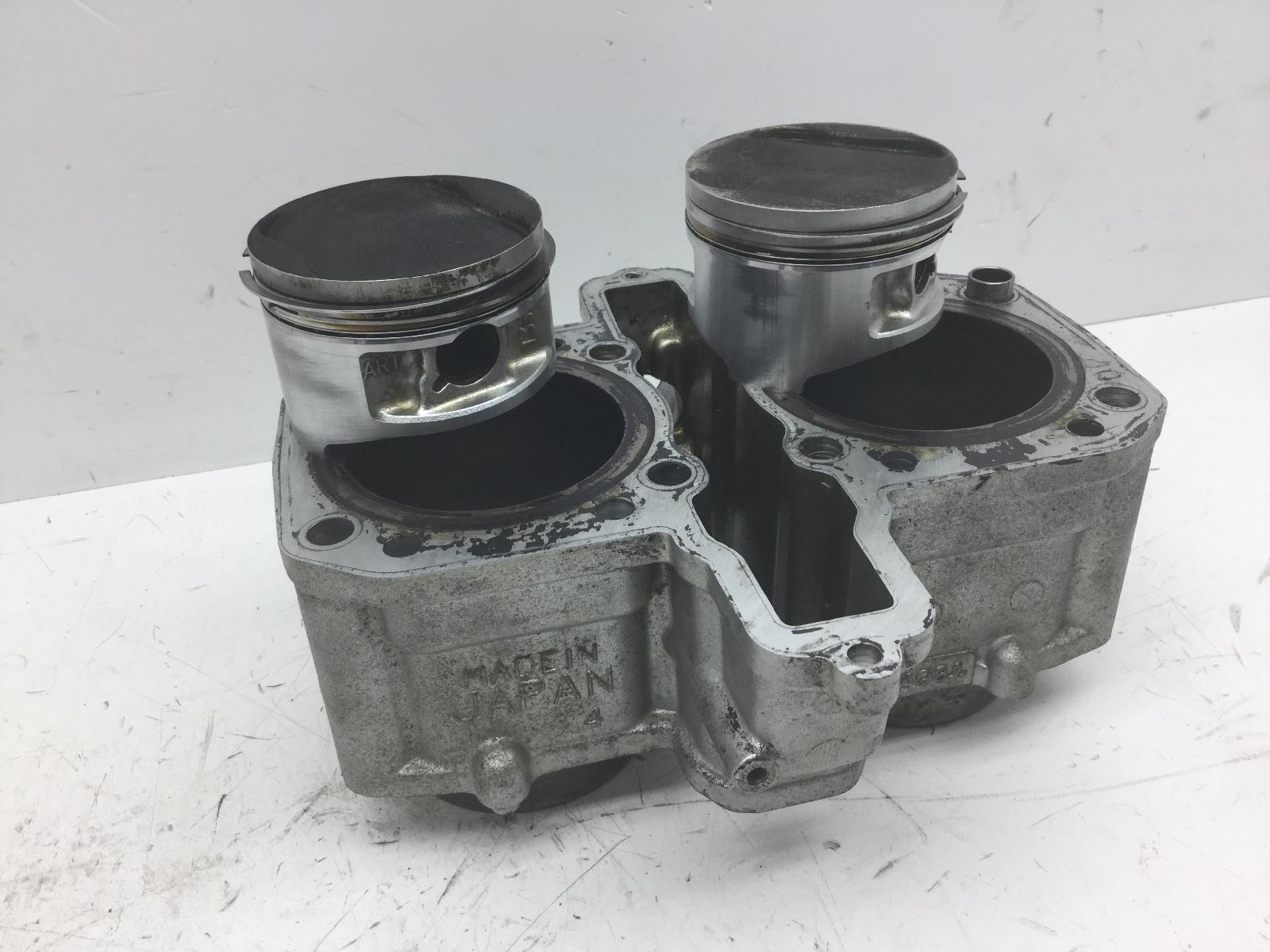 Kawasaki en 500 coppia cilindri + pistoni 1996 2000 en500aca