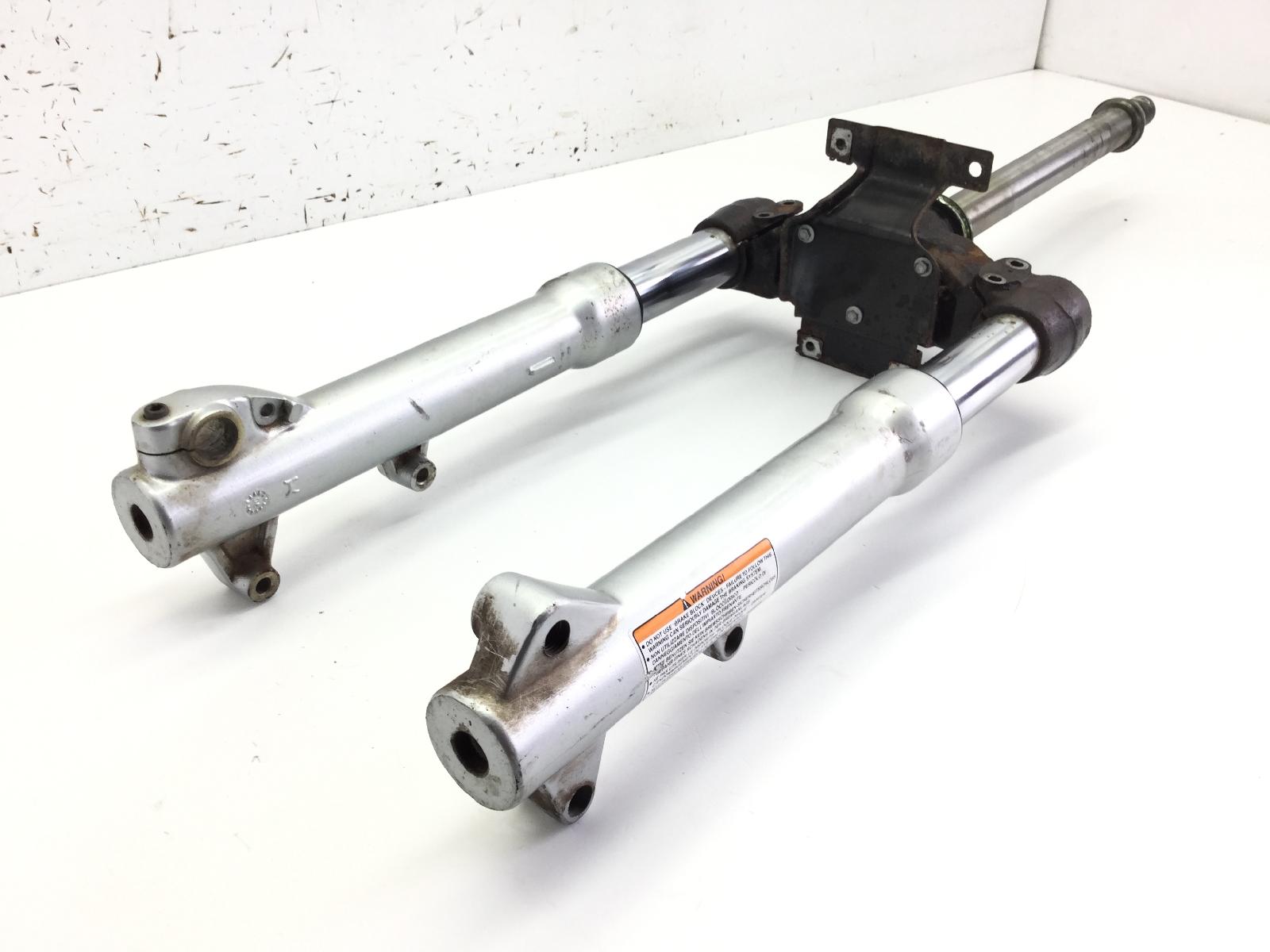 Aprilia scarabeo light 500 forcella con ruggine su steli per recupero parti 2006 2008