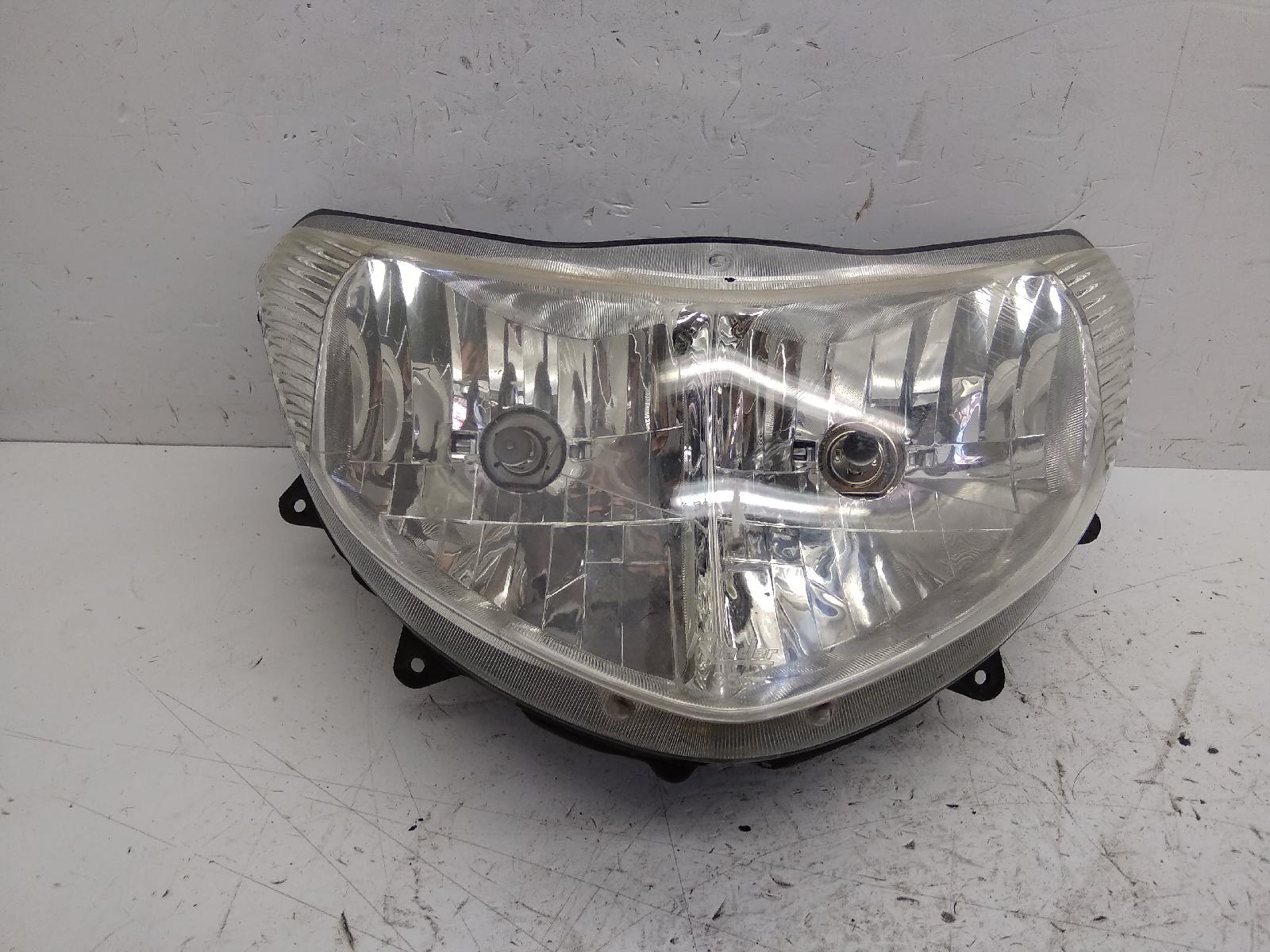 Suzuki burgman 150 faro fanale anteriore con graffi su vetro 2005 2006 br111