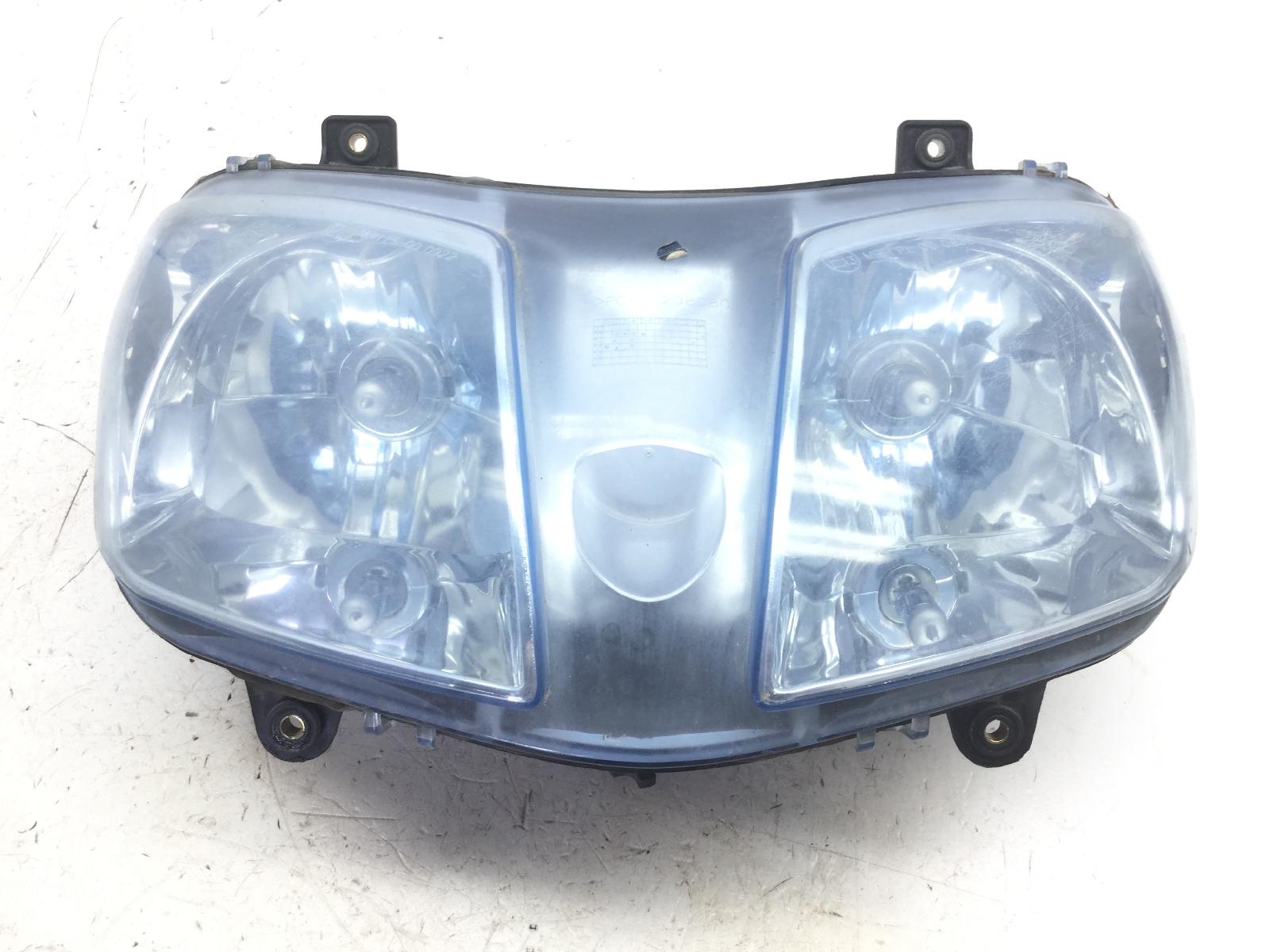 Yamaha xc versity 300 faro fanale anteriore con lievi graffi su vetro 2006 2006 sh014