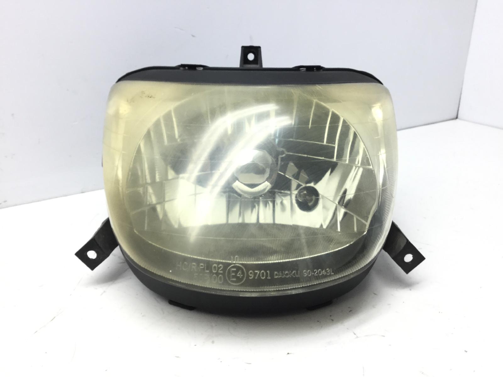 Yamaha xc cygnus r 125 faro fanale anteriore ingiallito con microcrepe 2000 2003 se031