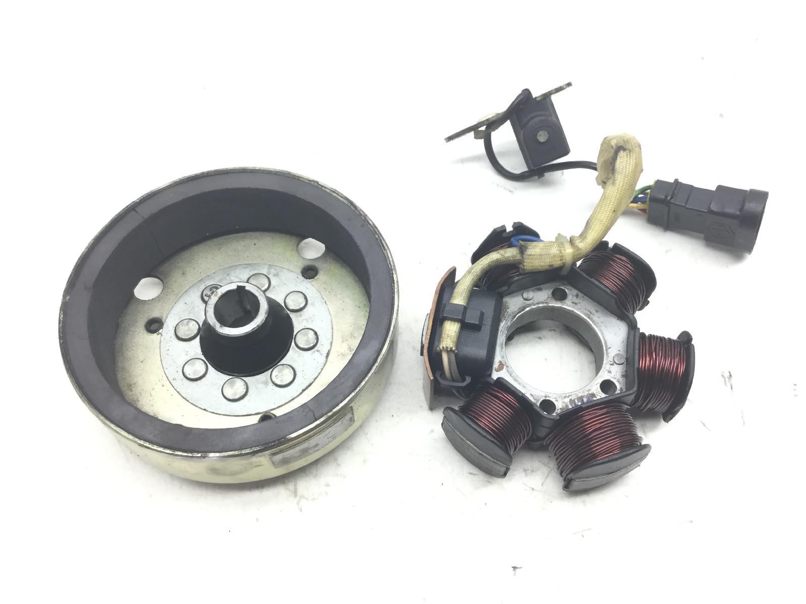 Aprilia sr street lc 50 statore e volano generatore avviamento pick-up 2004 2007 tea00