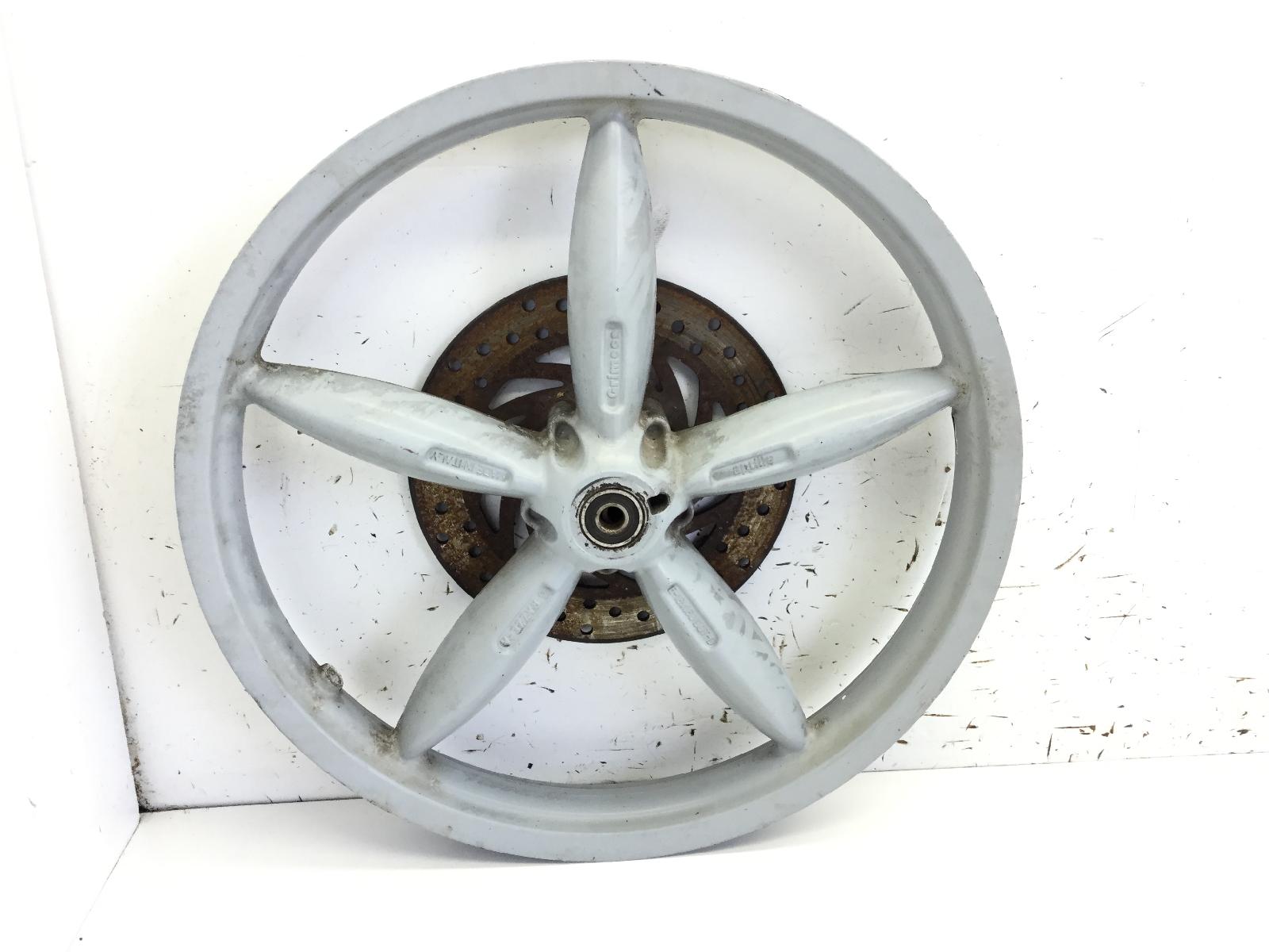 Aprilia scarabeo 2t minarelli 50 cercho ruota anteriore 16 x 1.60 -no disco 2000 2005 pfg freno a tamburo