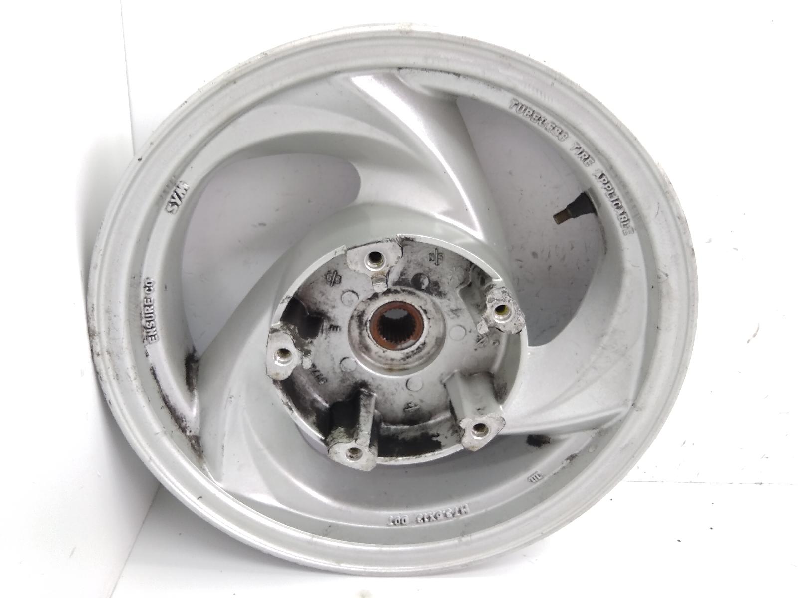 Sym joymax 250 cerchio ruota posteriore 13 x 3.50 2005 2007 rfglm25wx5s