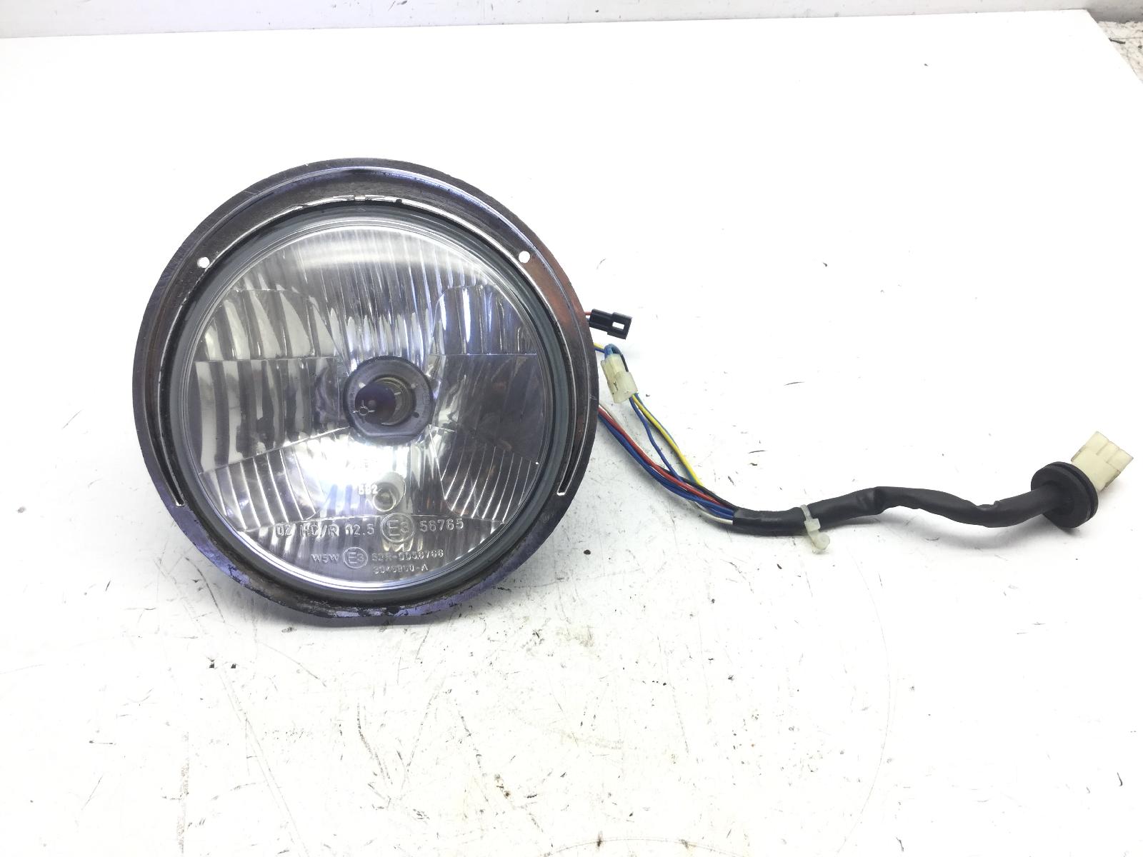Aprilia scarabeo rotax 150 faro fanale anteriore con cablaggio no supporto 1999 2002 pc000