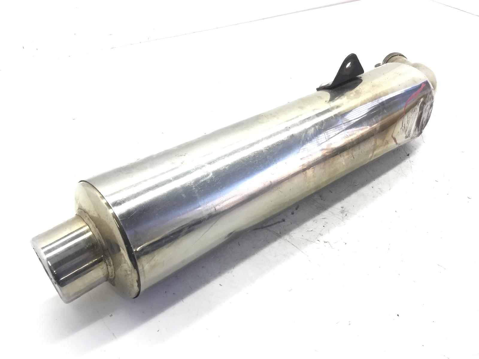 Triumph sprint rs i 955 scarico marmitta terminale con ammaccature 1999 2004 smttf605mm
