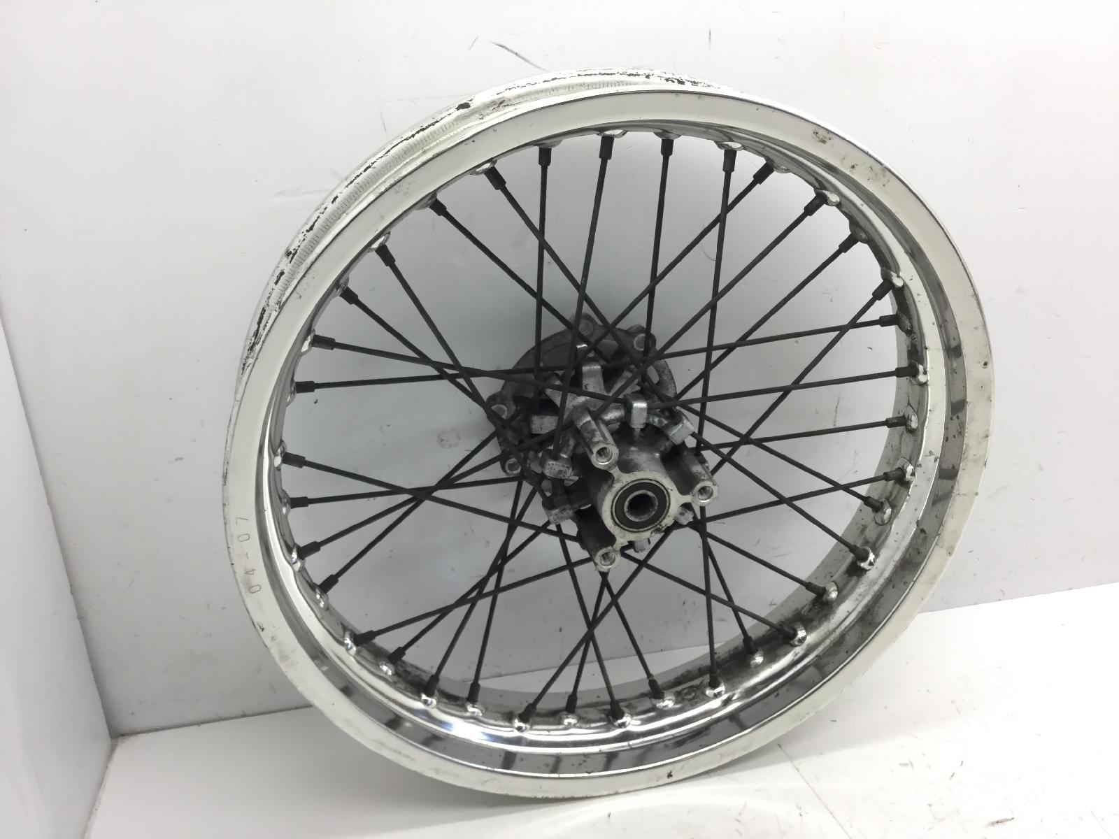 Derbi cross city 4t e3 125 cerchio ruota posteriore 17 x 2.75 ovalizzato ** 2007 2008 sc2d1b