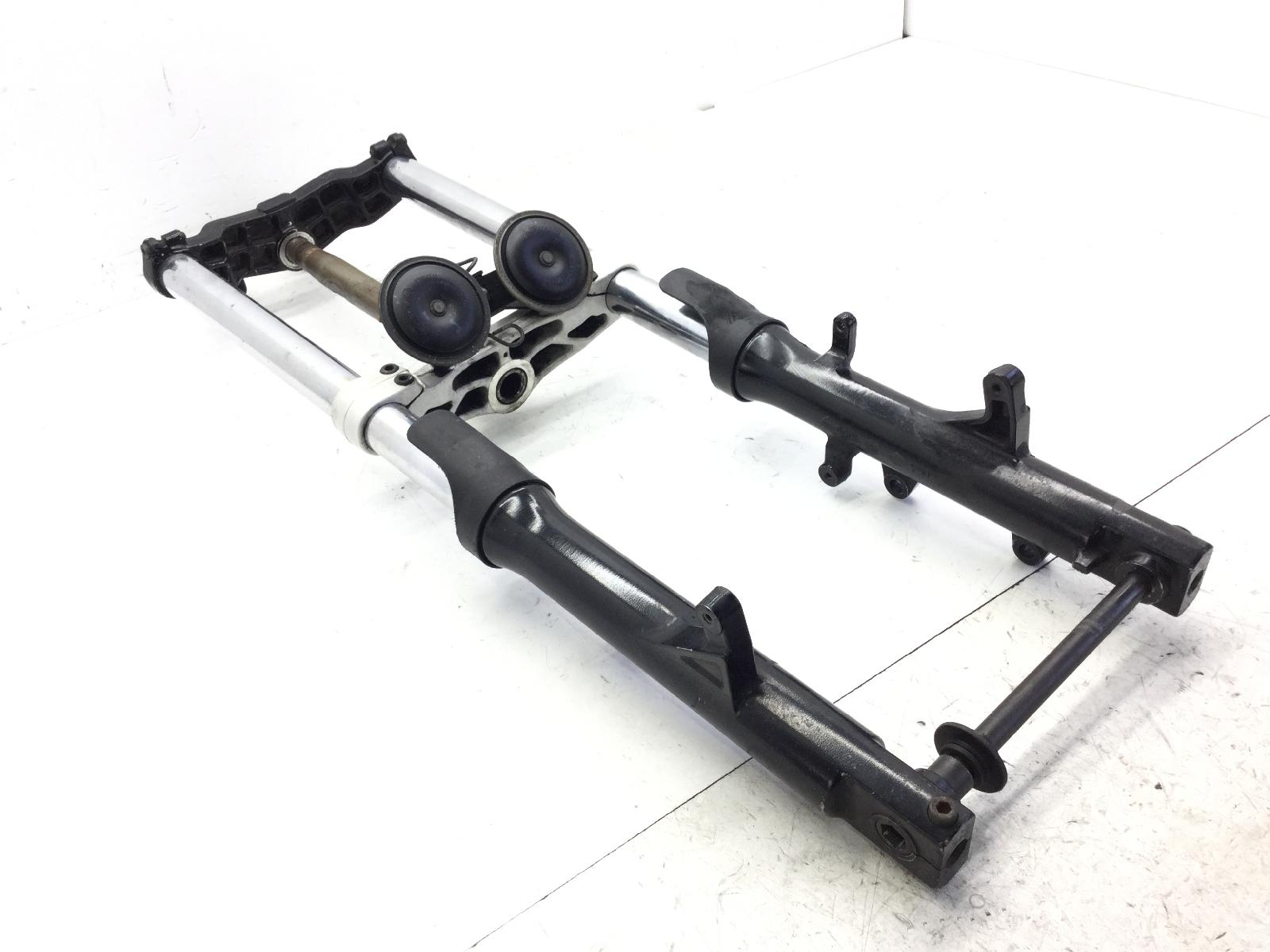 Yamaha t-max xp 500 forcella e piastra superiore con cavallotti + clacson 2001 2001 sj011