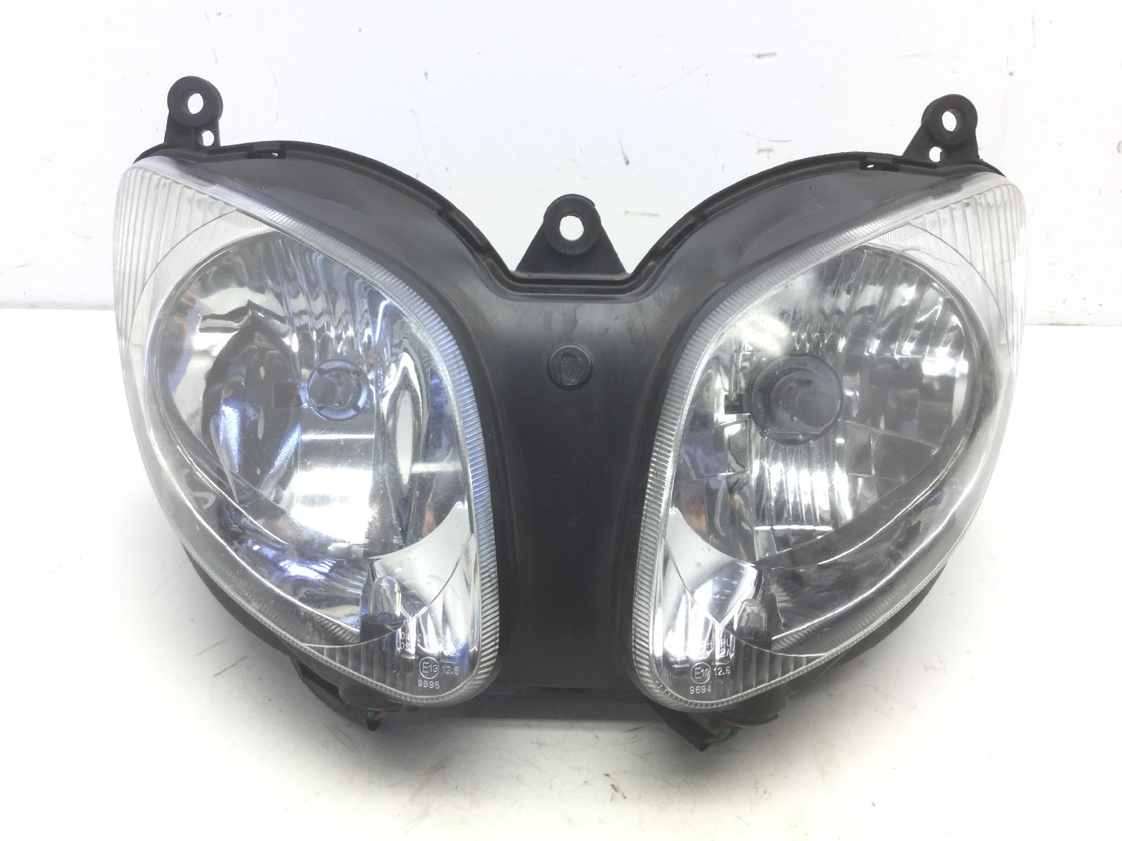 Yamaha t-max xp 500 faro fanale anteriore con piccoli graffi su vetro 2001 2001 sj011