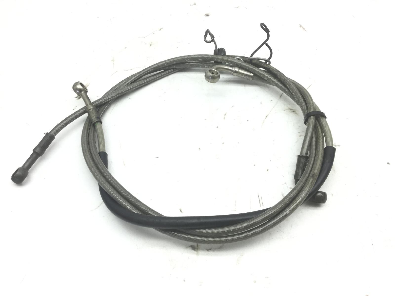 Aprilia scarabeo light 250 coppia tubi freno posteriore 2006 2008 vrb00