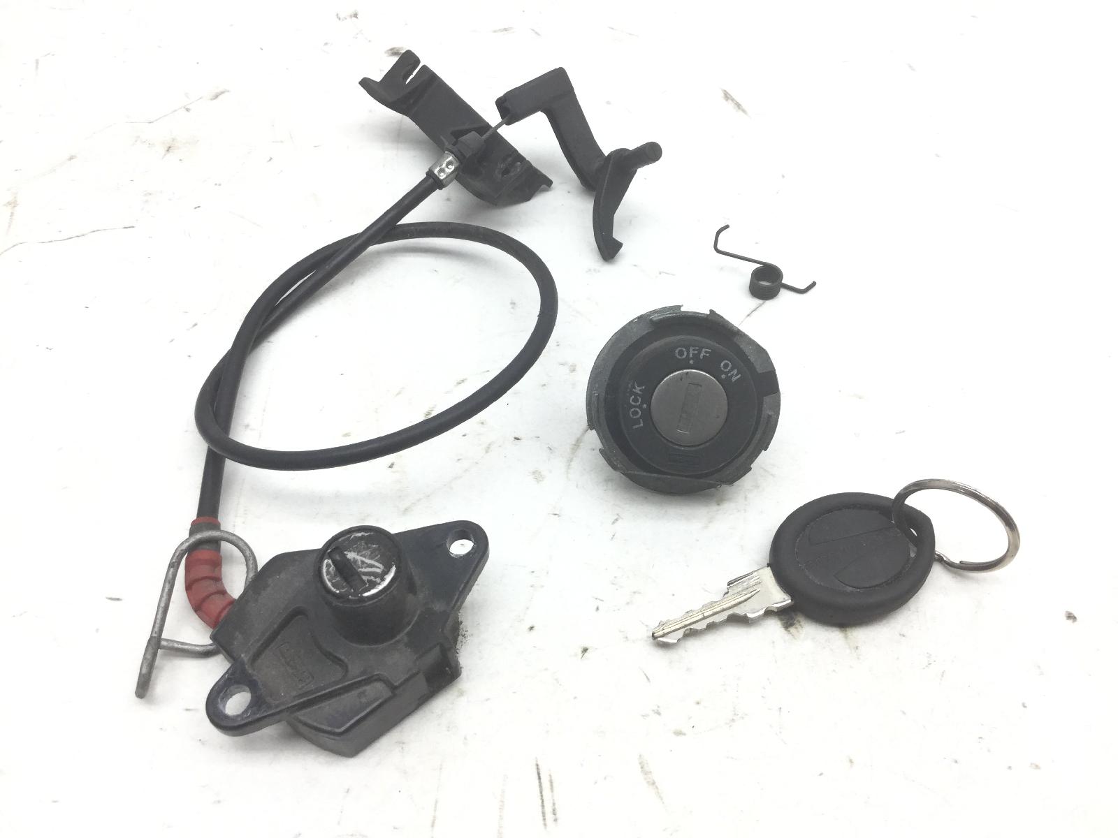 Aprilia scarabeo light 250 blocchetto accensione con chiave e serrature 2006 2008 vrb00
