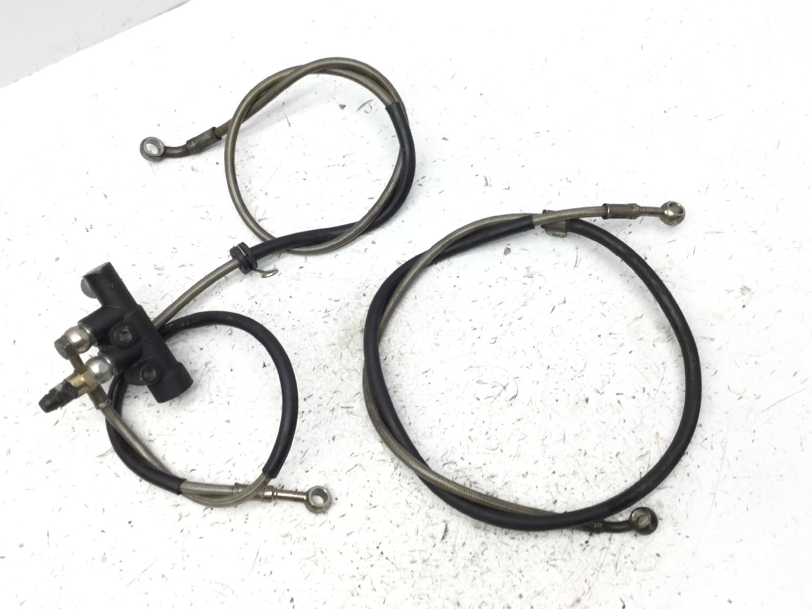 Aprilia scarabeo light 300 tubi freno anteriore con sdoppiatore 2009 2010 vrg00