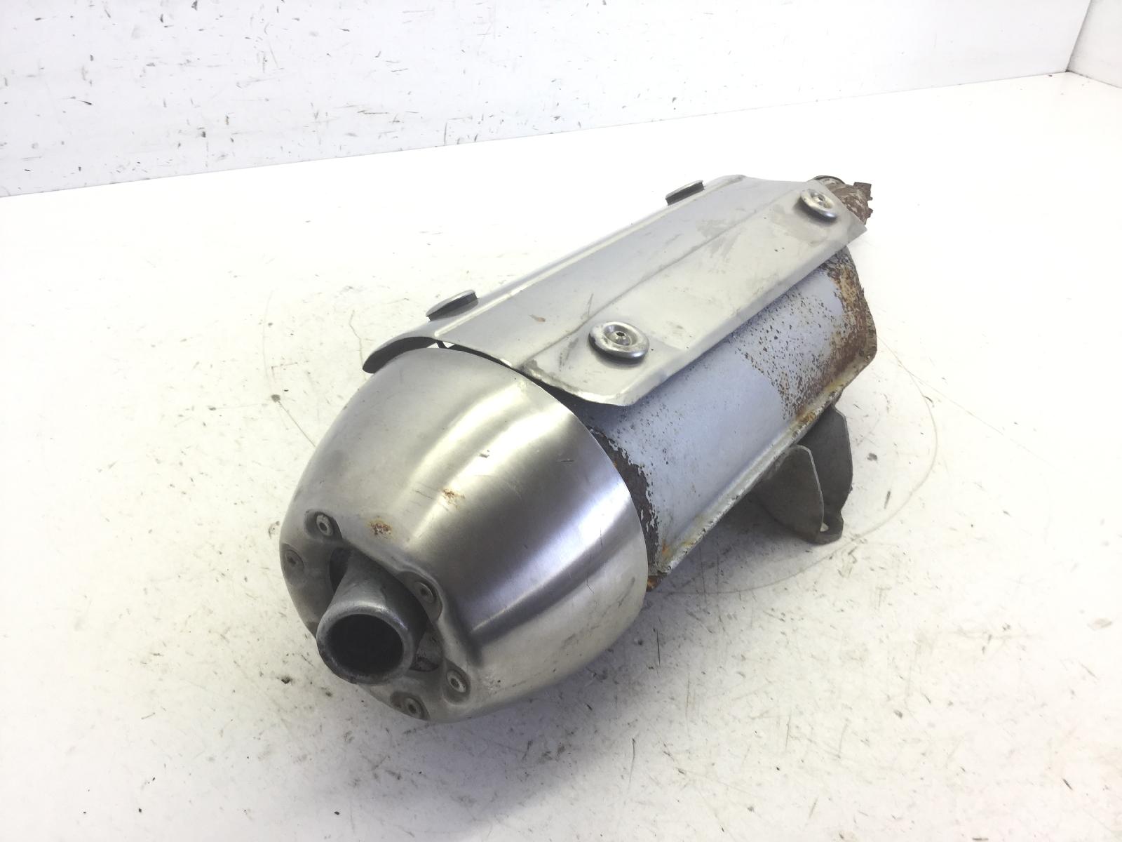 Piaggio beverly 125 scarico marmitta - ammaccatura su protezione calore 2001 2003 m2810